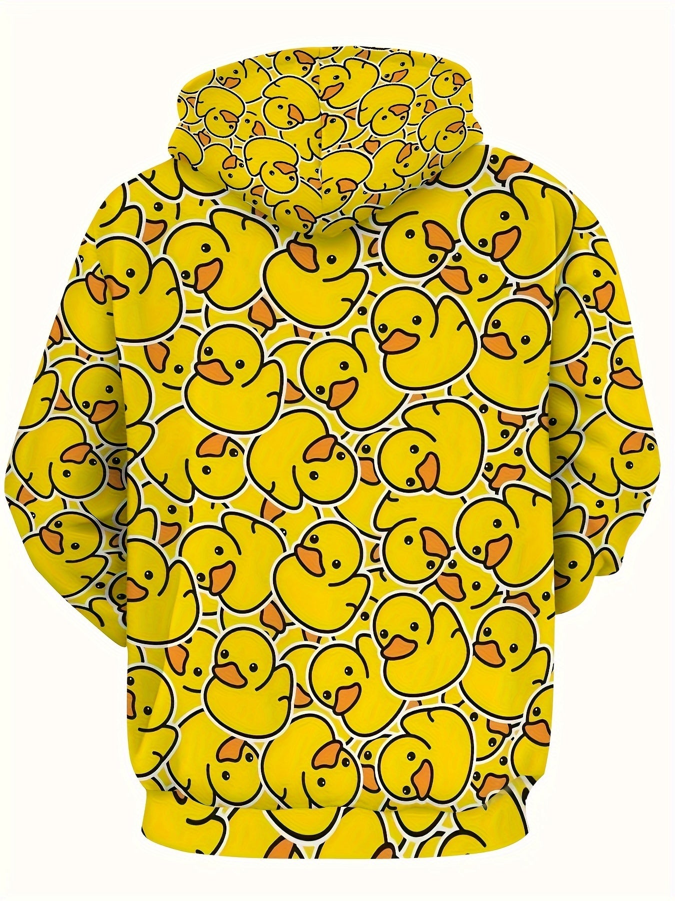 Men's Casual Ducky Hooded Sweatshirt - Rock n Royalty Designs