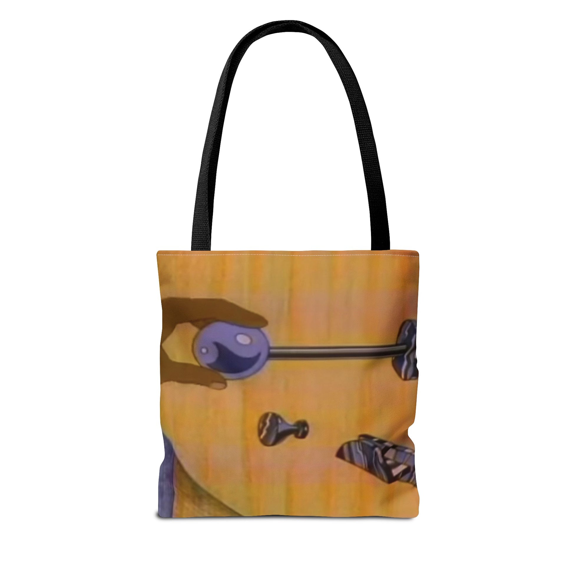 "Retro Pinball Counting Animation Tote Bag - Vintage Educational TV Classic (70s-80s)" Printify