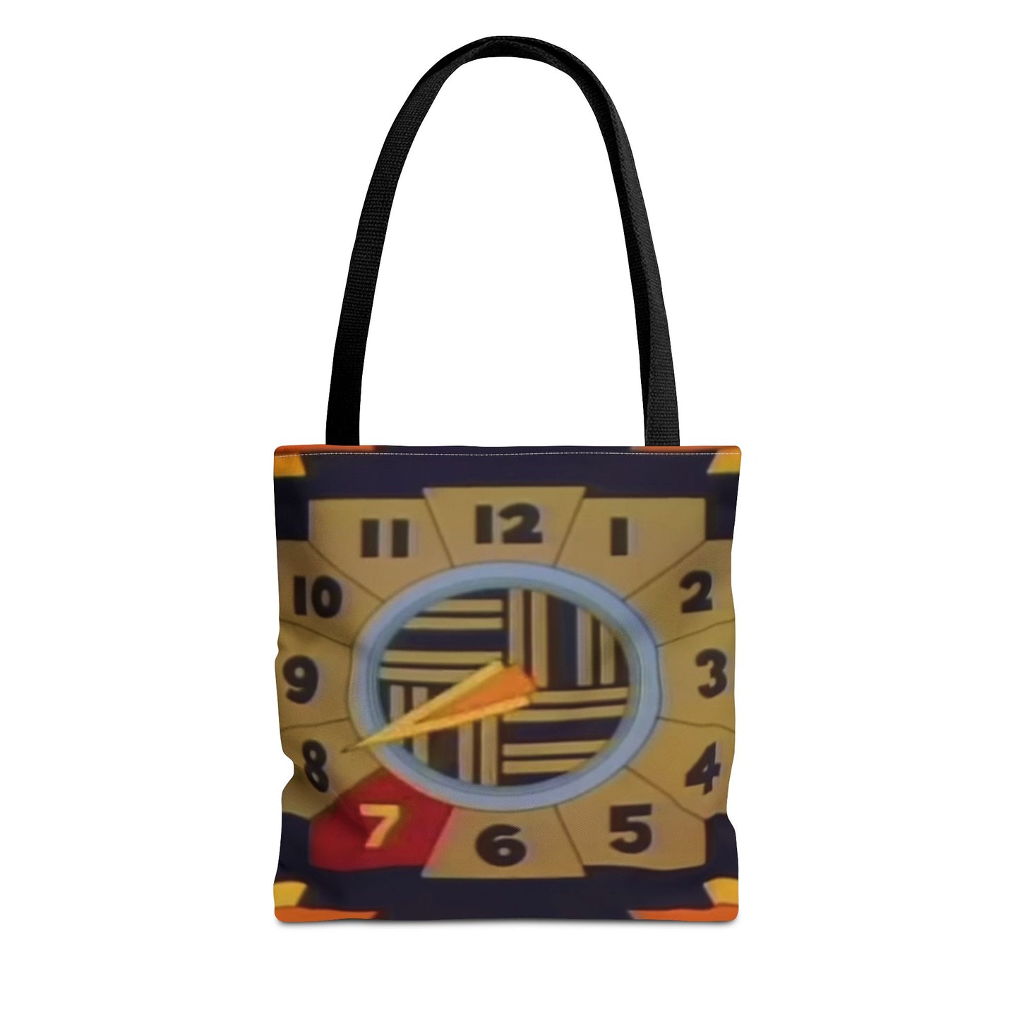 "Retro Pinball Counting Animation Tote Bag - Vintage Educational TV Classic (70s-80s)" Printify