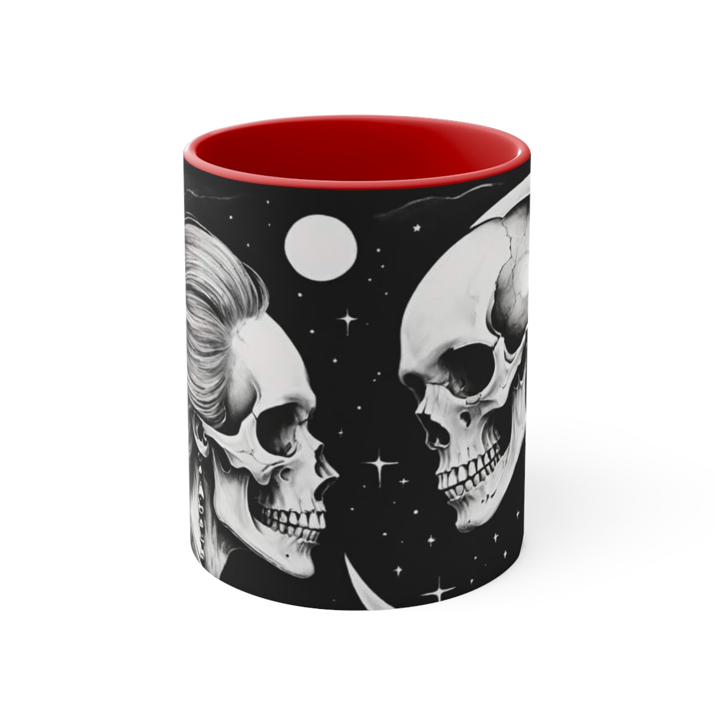 Skulky Love - Accent Mugs - Rock n Royalty Designs