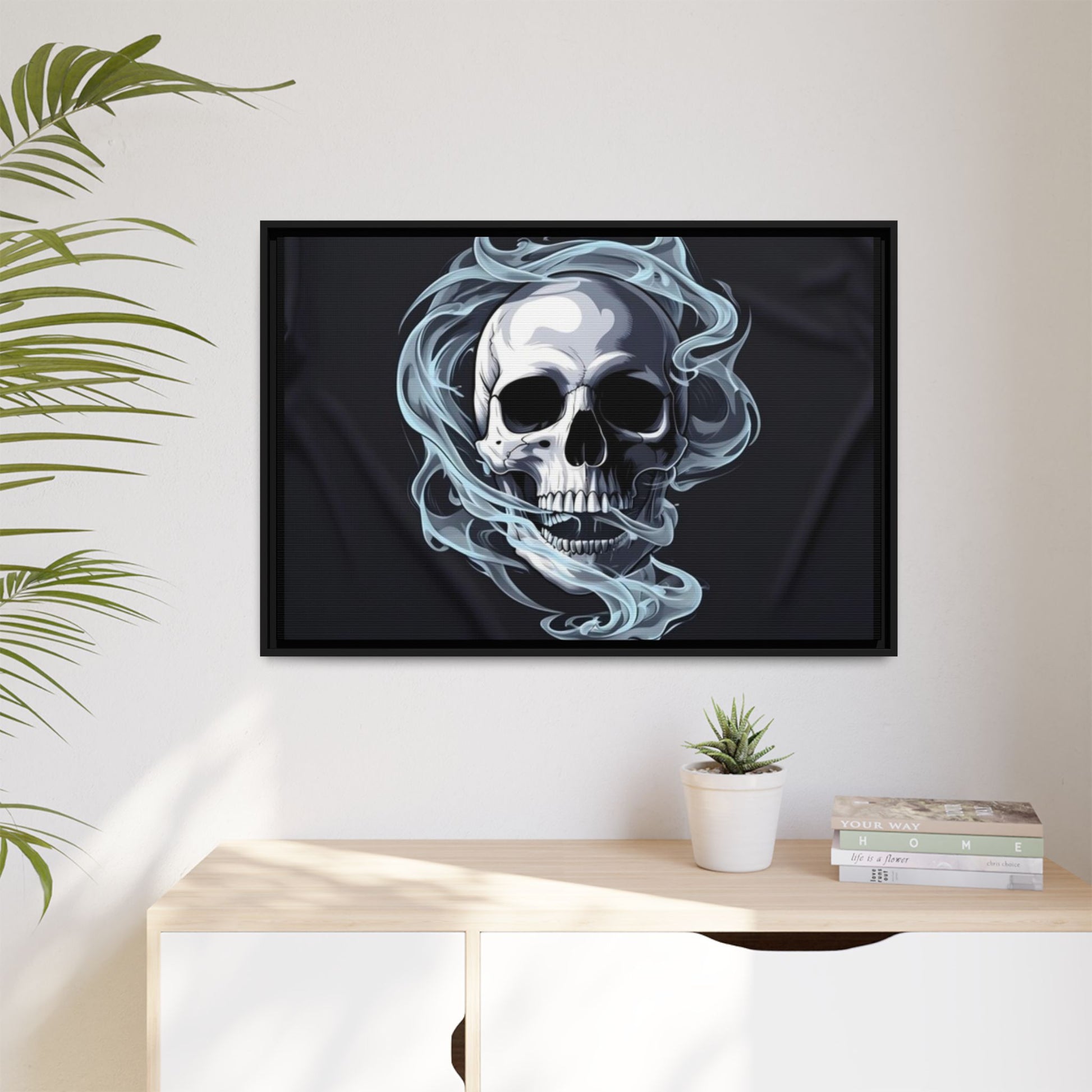 SKULL ART CORNER COLLECTION - 1 of 4 - Limited Edition-  Wall Art Printify