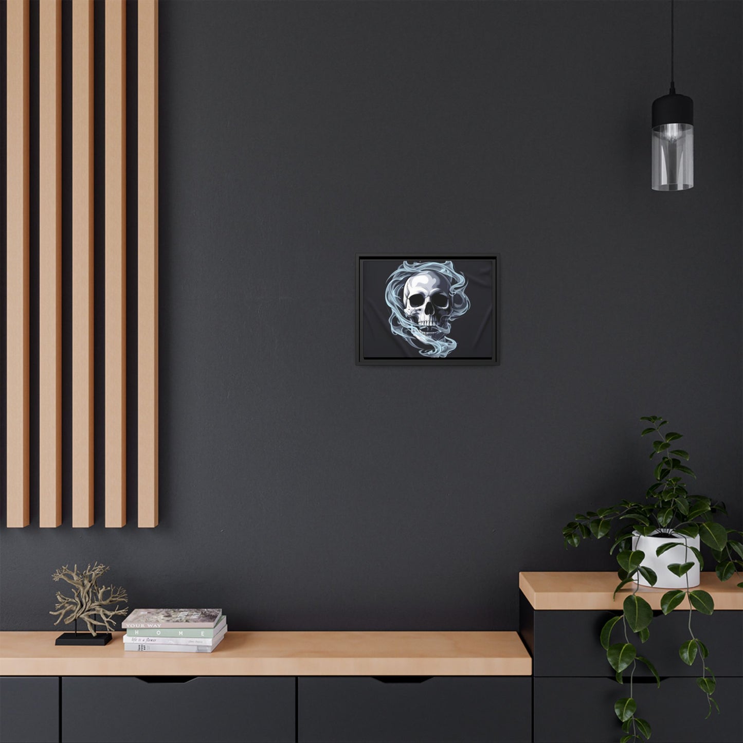 SKULL ART CORNER COLLECTION - 1 of 4 - Limited Edition-  Wall Art Printify