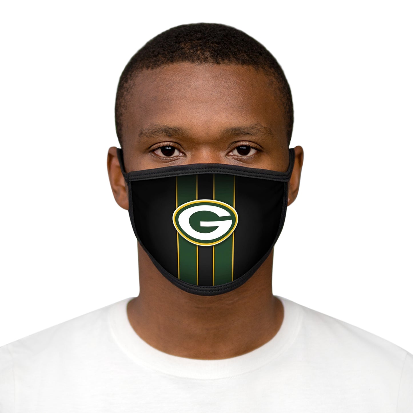 GREEN BAY PACKERS - Mixed-Fabric Face Mask Printify