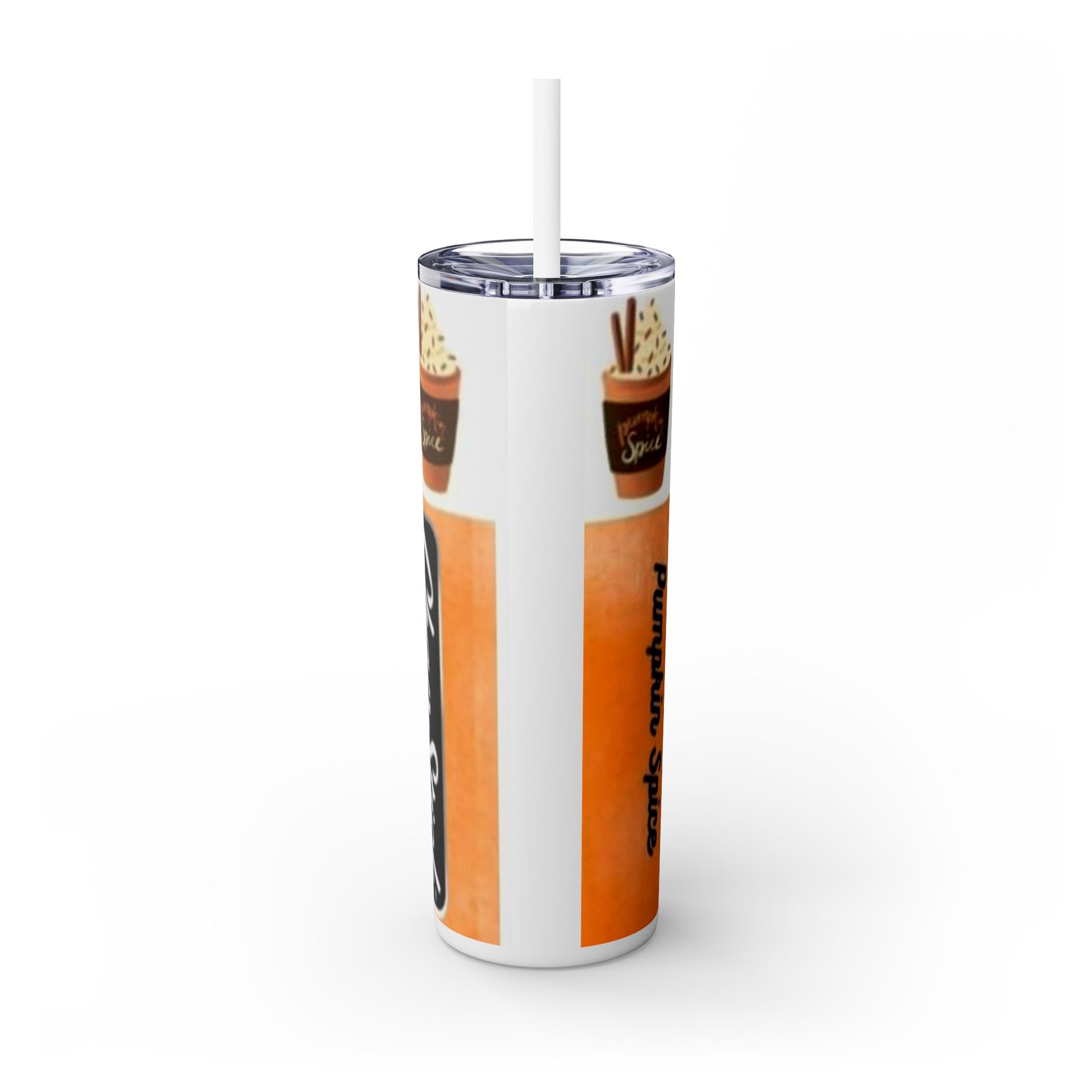 Skinny Tumbler with Straw, 20oz Printify