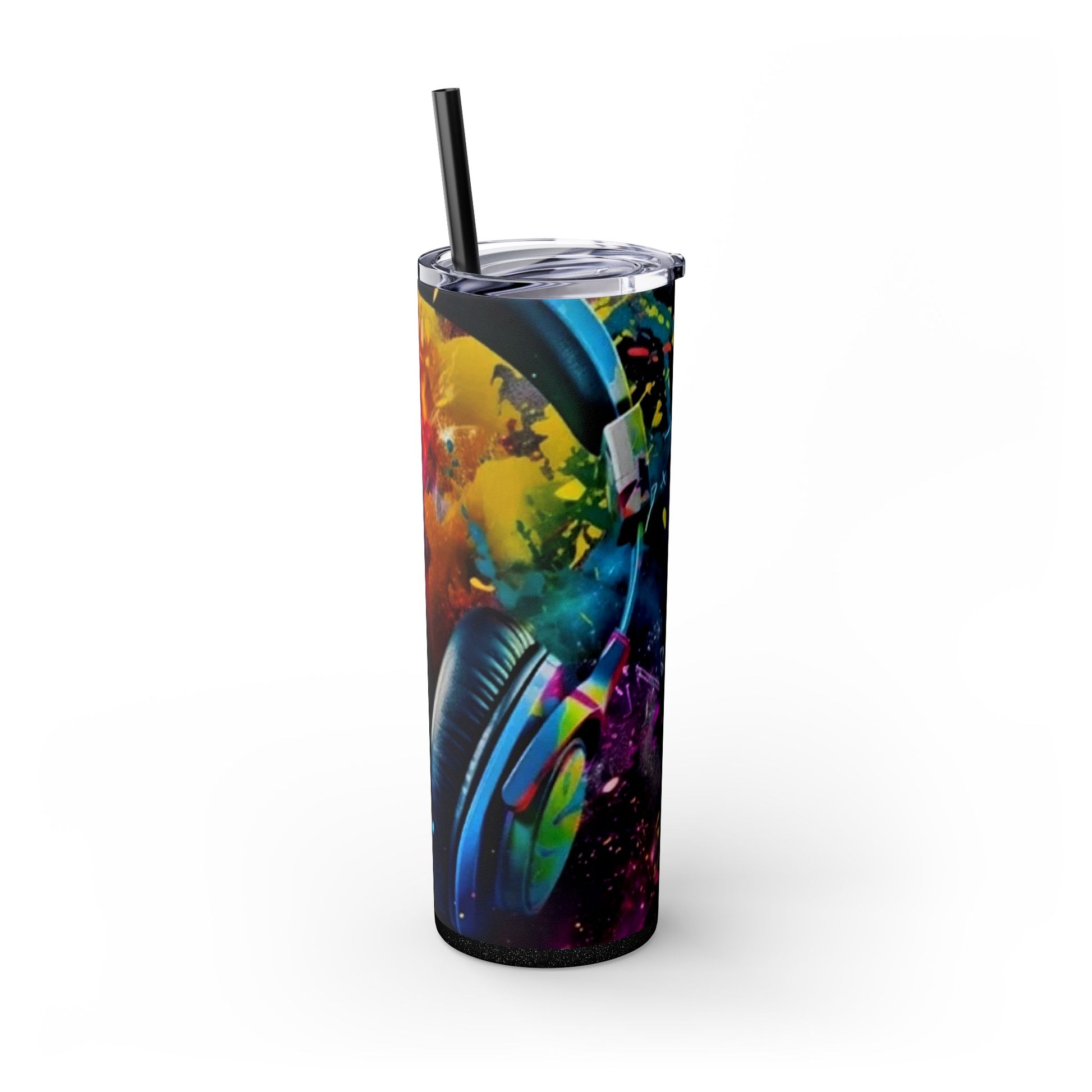 Colorful Headphones Abstract Designs - MAARS Personalized Skinny Tumbler with Straw, 20oz

SEO Description:
"Keep your d Tumbler with Straw, 20oz Printify