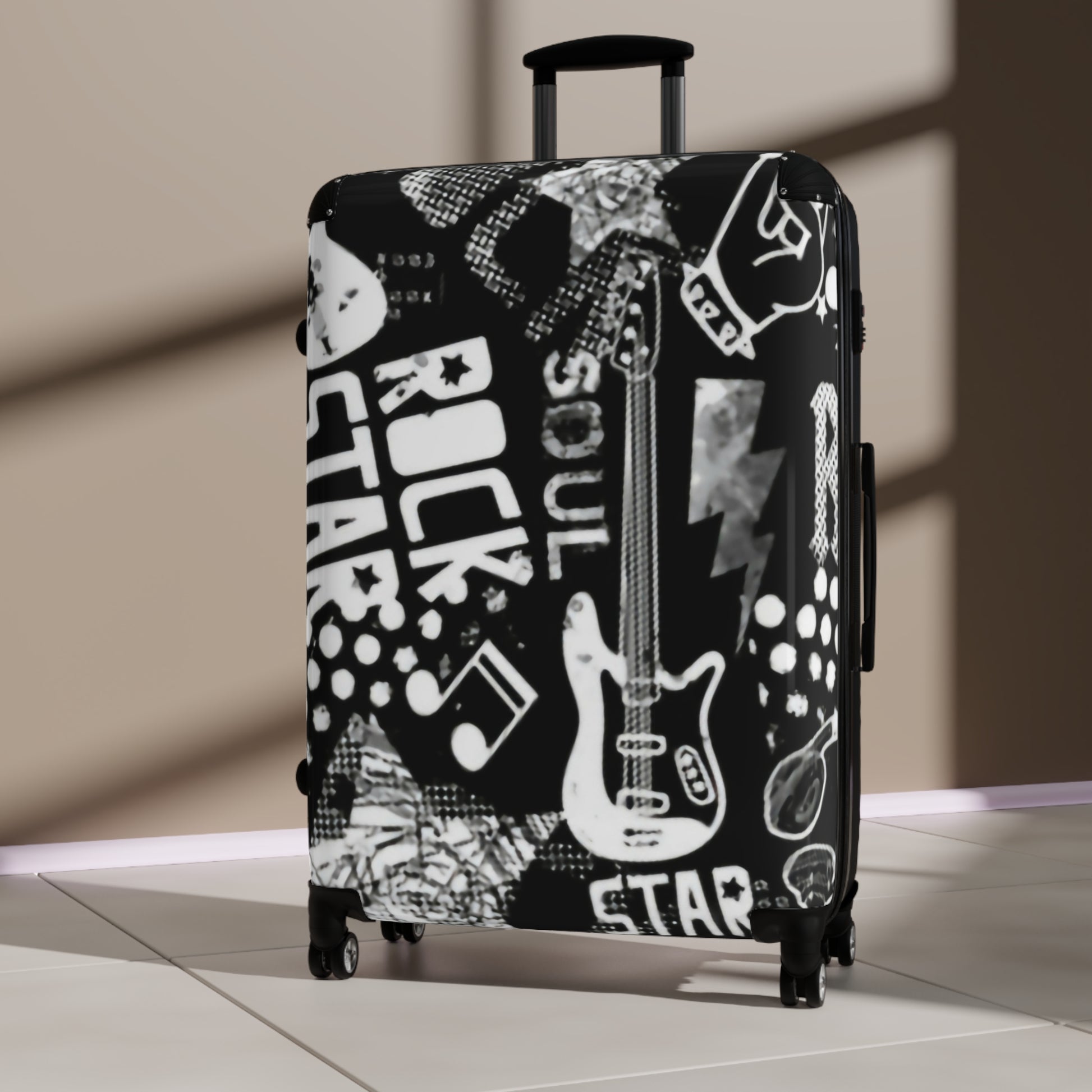 Large ROCKSTAR Suitcase - Rock n Royalty Designs