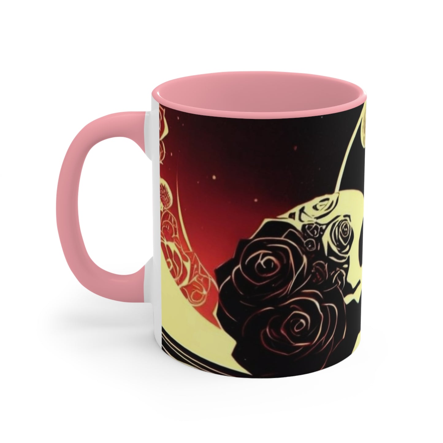 Skully Lovers - Accent Mugs Printify