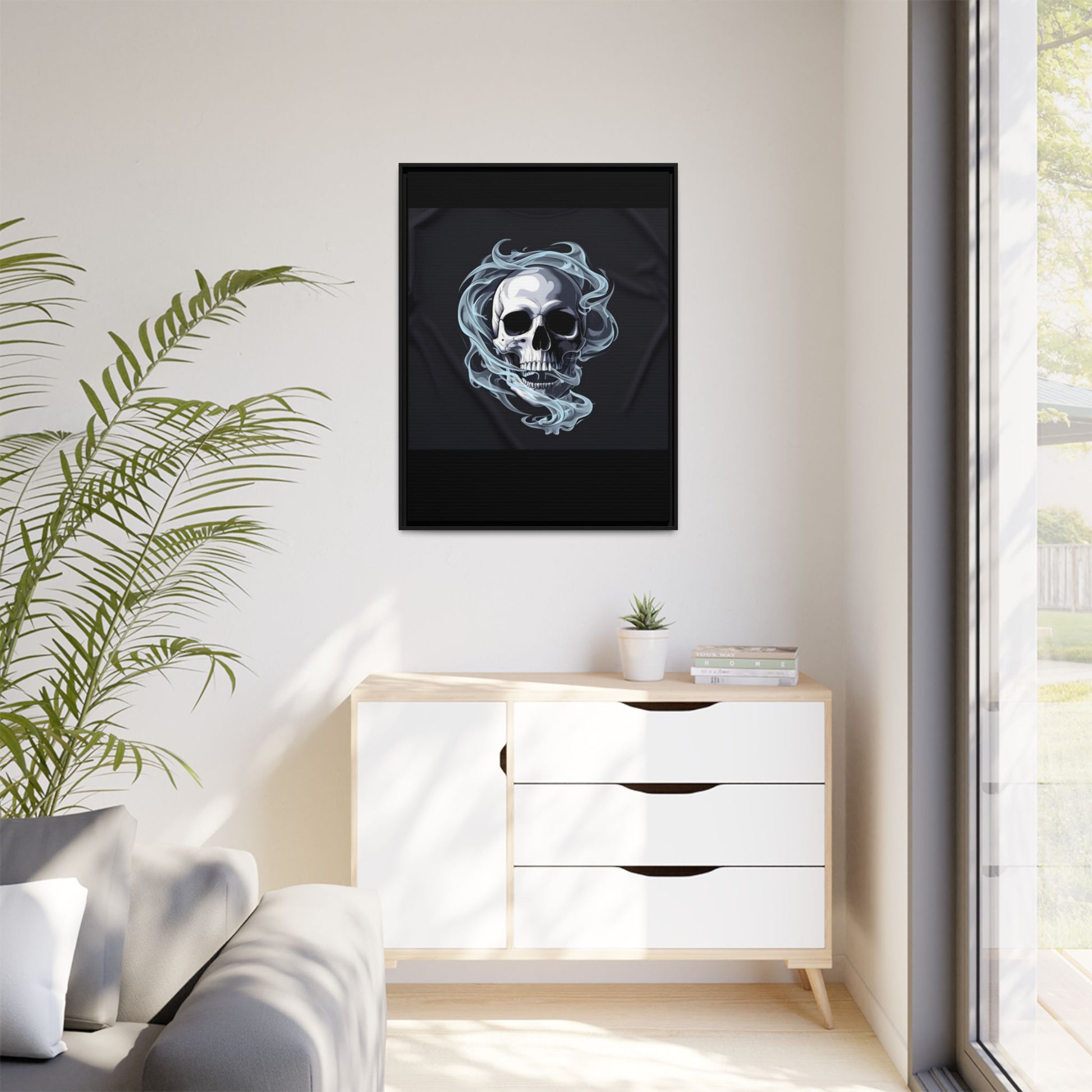 SKULL ART CORNER COLLECTION - 1 of 4 - Limited Edition-  Wall Art Printify