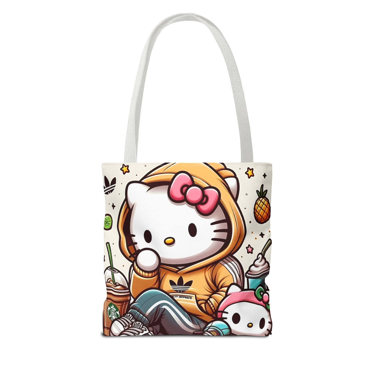 Ms. KITTY Adorable Anime-Inspired Tote Bag | Stylish and Cute Accessory Printify