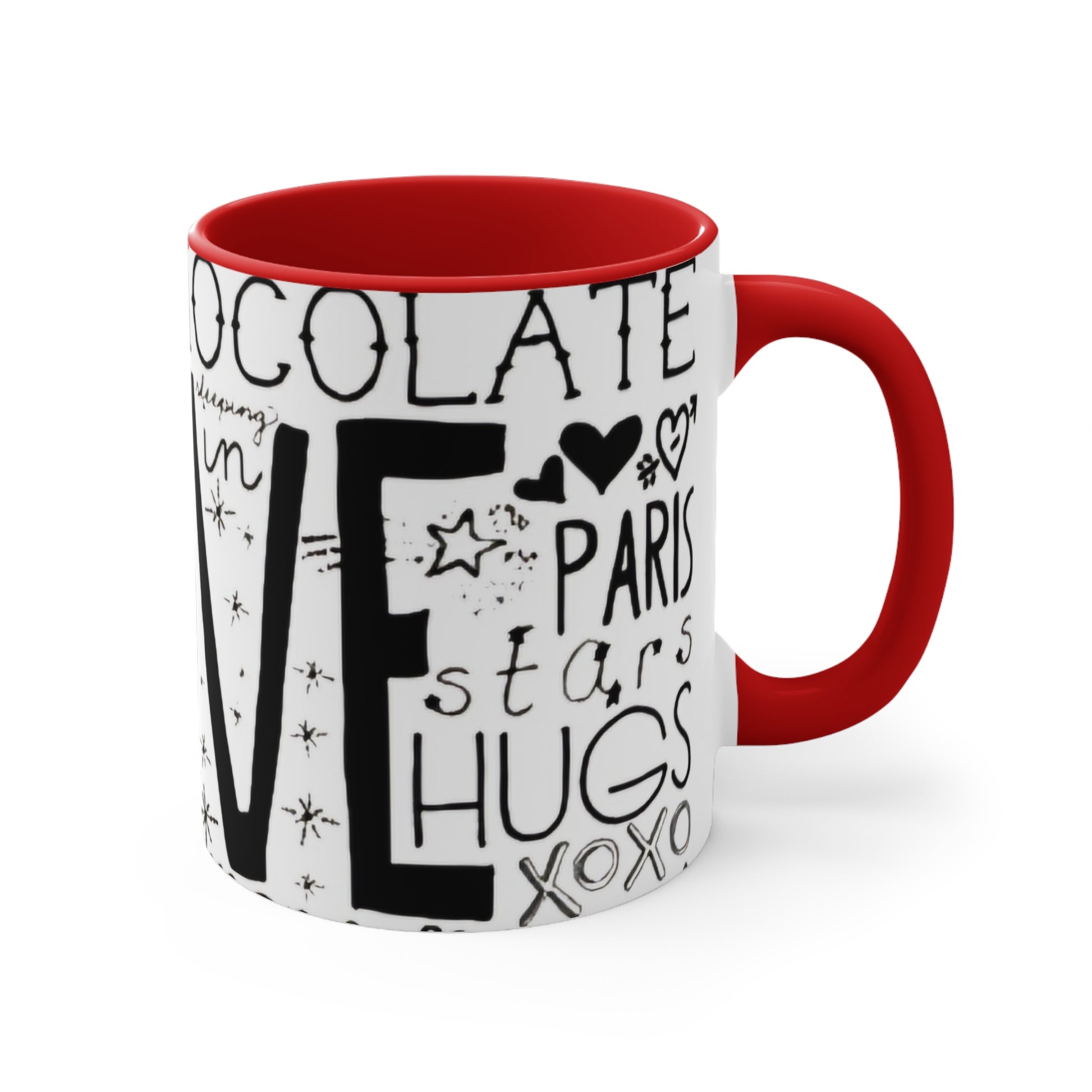 All LOVE- Accent Mugs - Rock n Royalty Designs