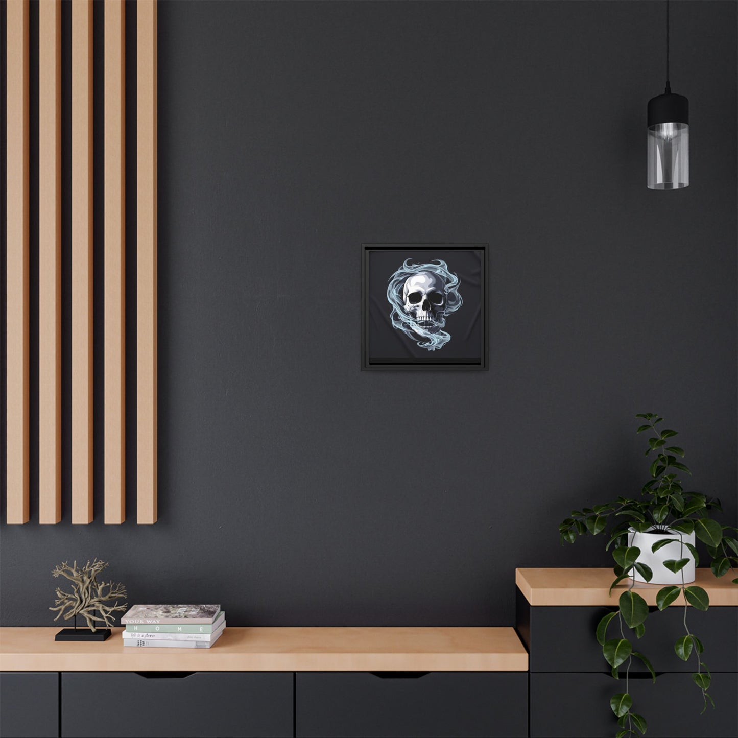 SKULL ART CORNER COLLECTION - 1 of 4 - Limited Edition-  Wall Art Printify