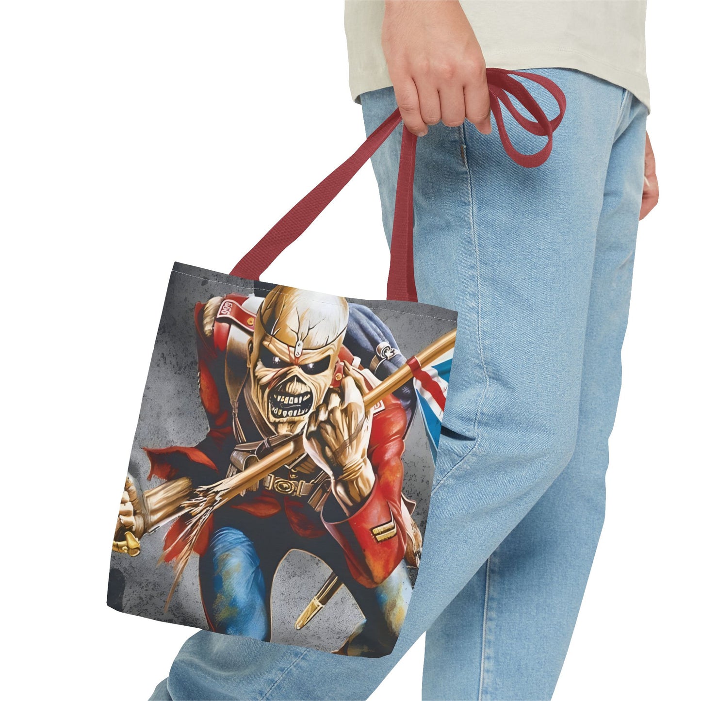 Iron Maiden - Run to the Hills - Tote Bag (AOP) - Rock n Royalty Designs