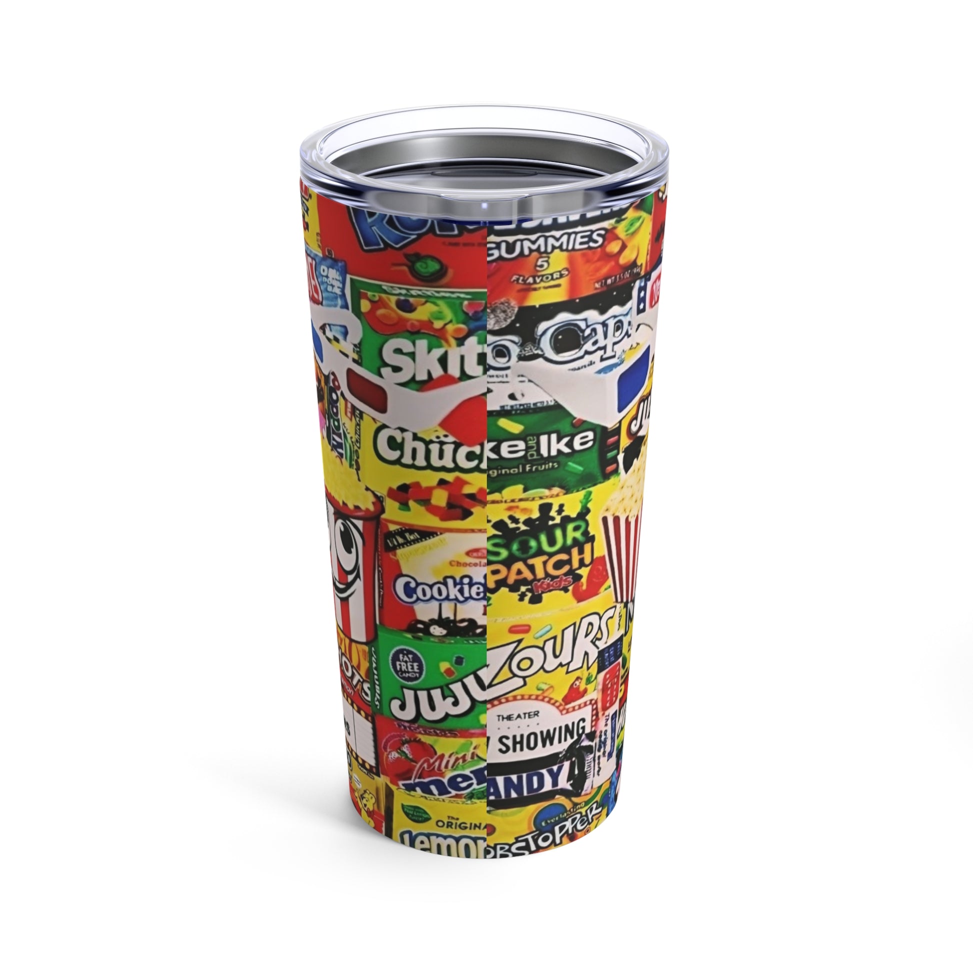 THEATER SNACKS TRAVEL TUMBLER Printify