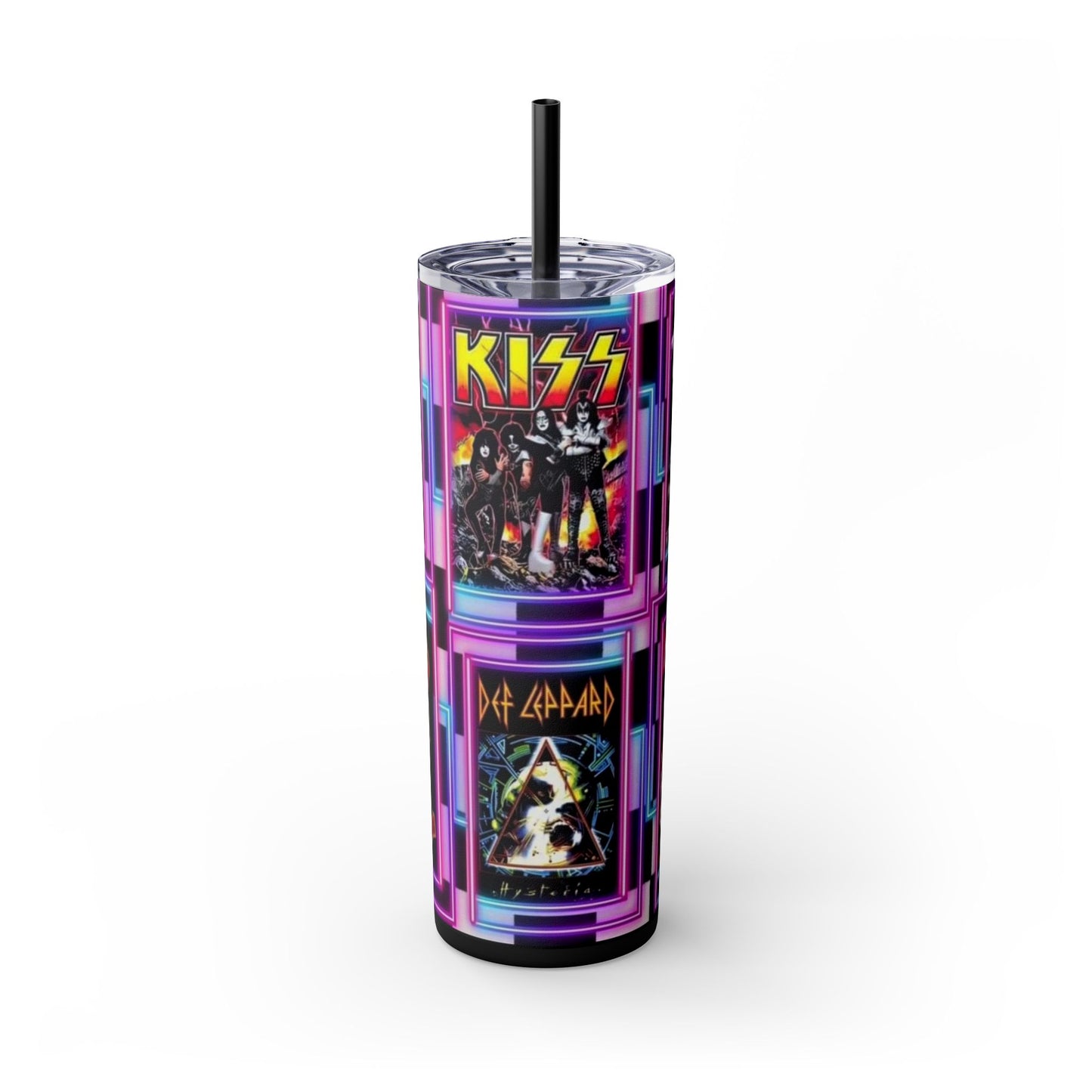 Rockin Skinny Tumbler with Straw, 20oz - Rock n Royalty Designs