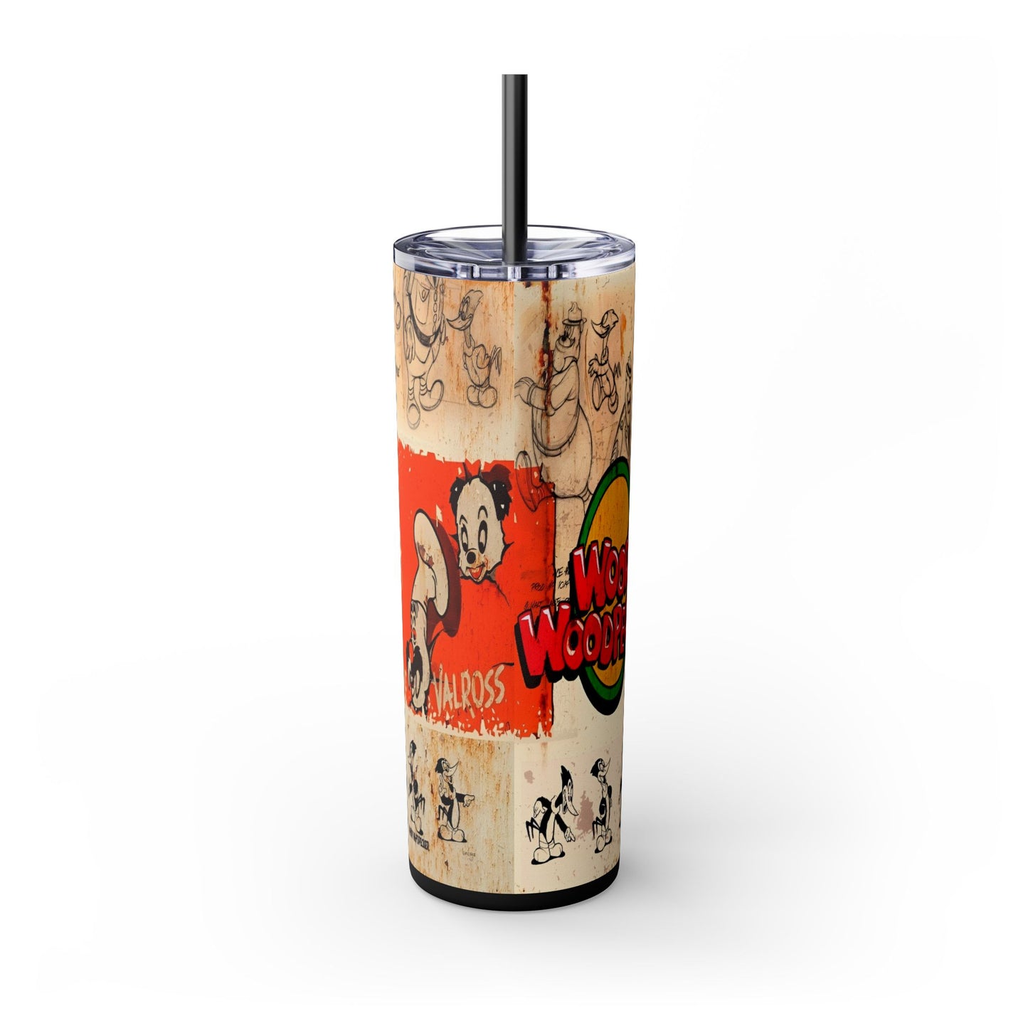 Tumbler Cup - Woody the Woodpecker Cartoon Design