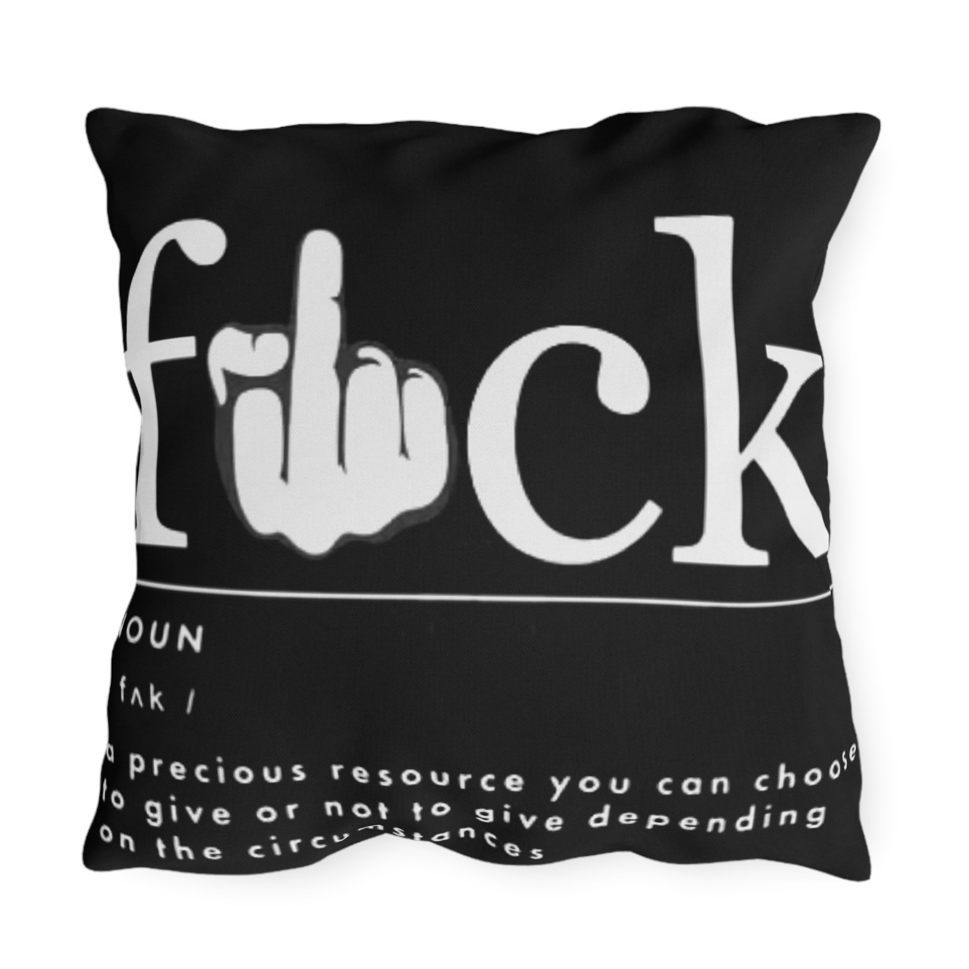 Cuss Word definition- Outdoor Pillows - Rock n Royalty Designs