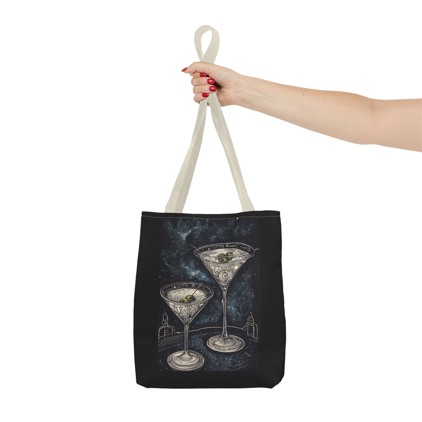 SHAKIN NOT STIRRED Tote Bag (AOP) Printify