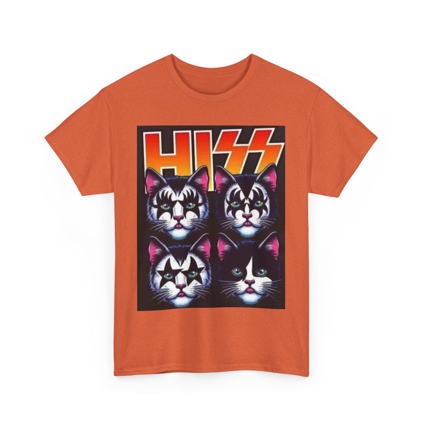 HISS A Unisex Heavy Cotton Tee - Rock n Royalty Designs