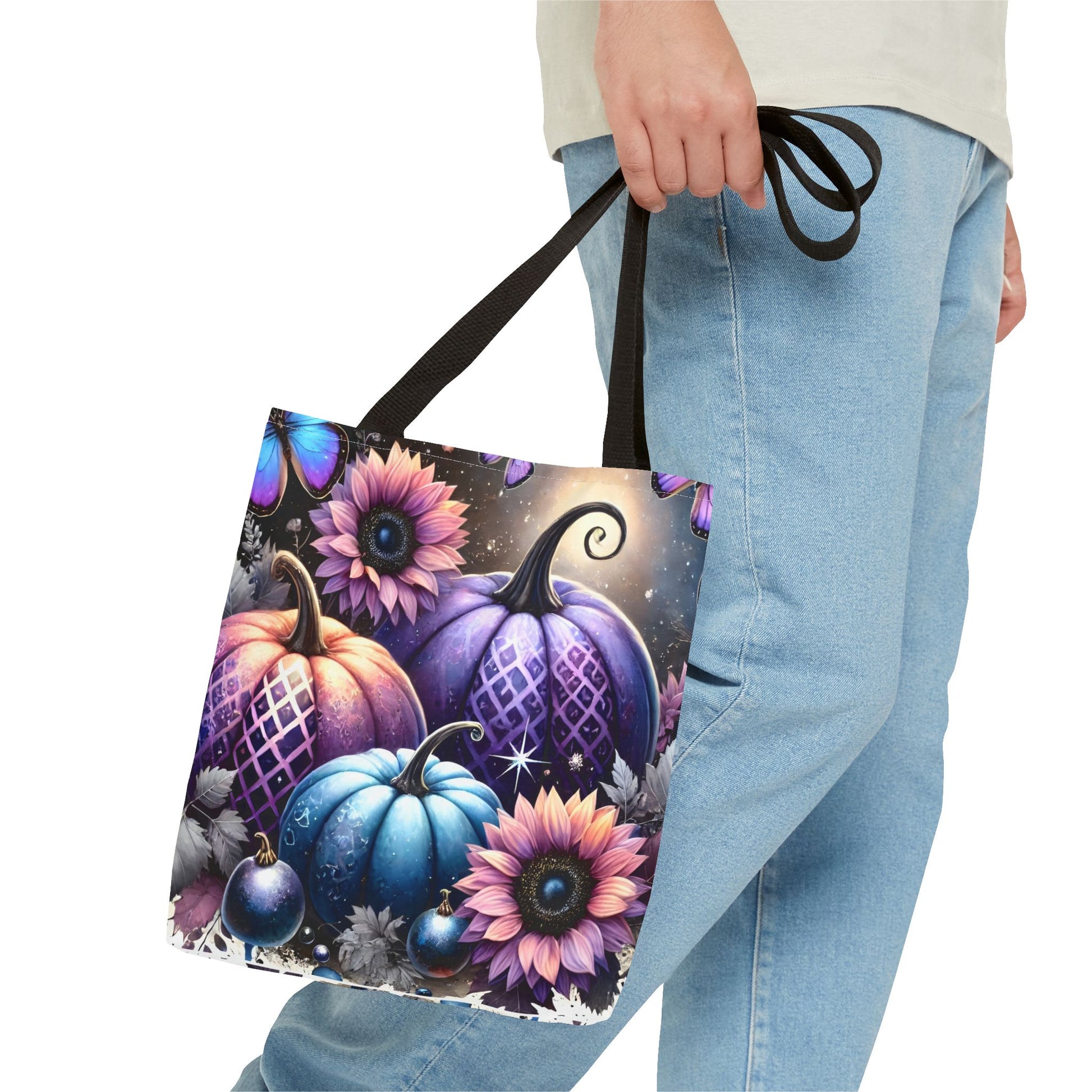 Pastel PumpkinsTote Bag (AOP) - Rock n Royalty Designs