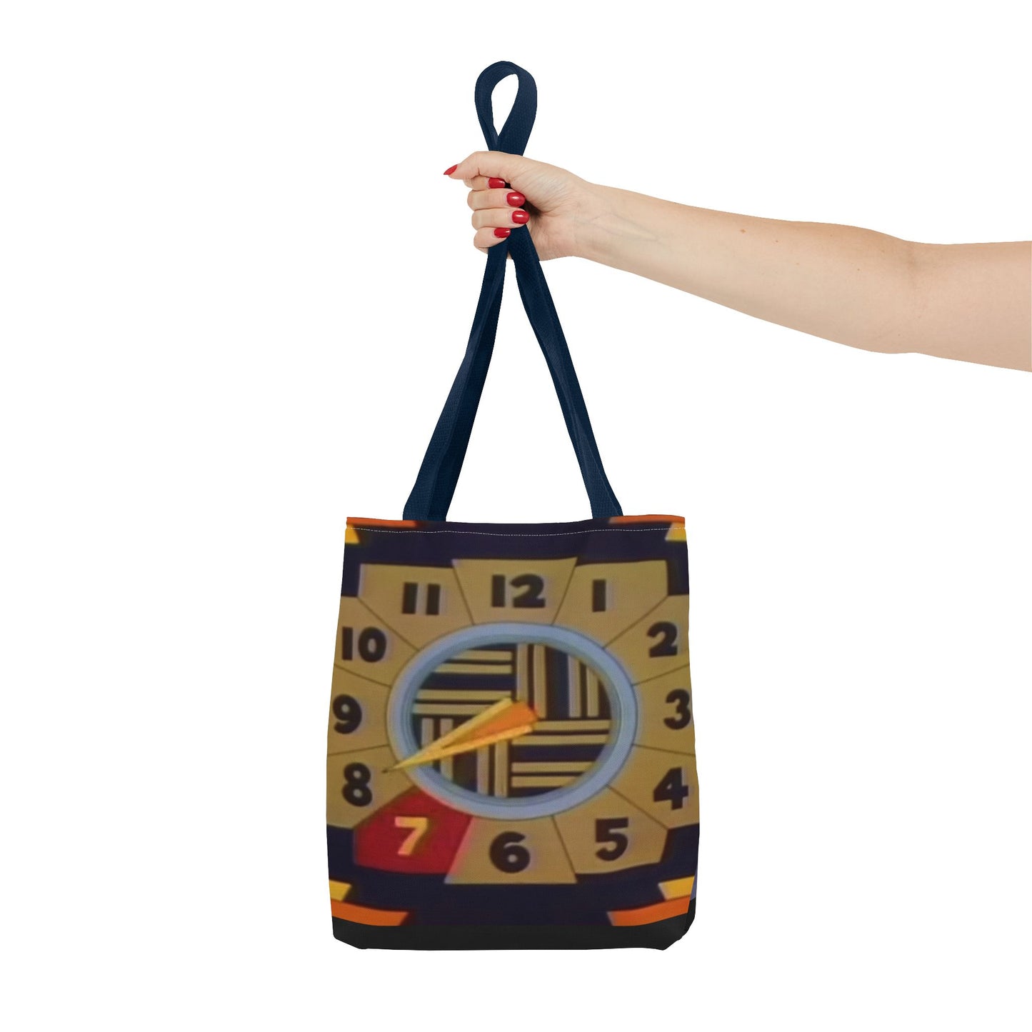 "Retro Pinball Counting Animation Tote Bag - Vintage Educational TV Classic (70s-80s)" Printify