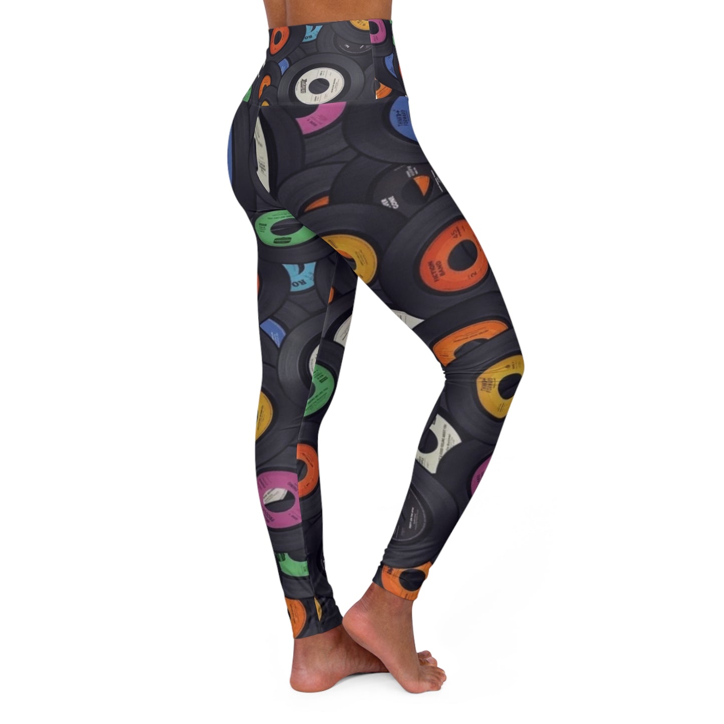 Copy of High Waisted Yoga Leggings (AOP) Printify