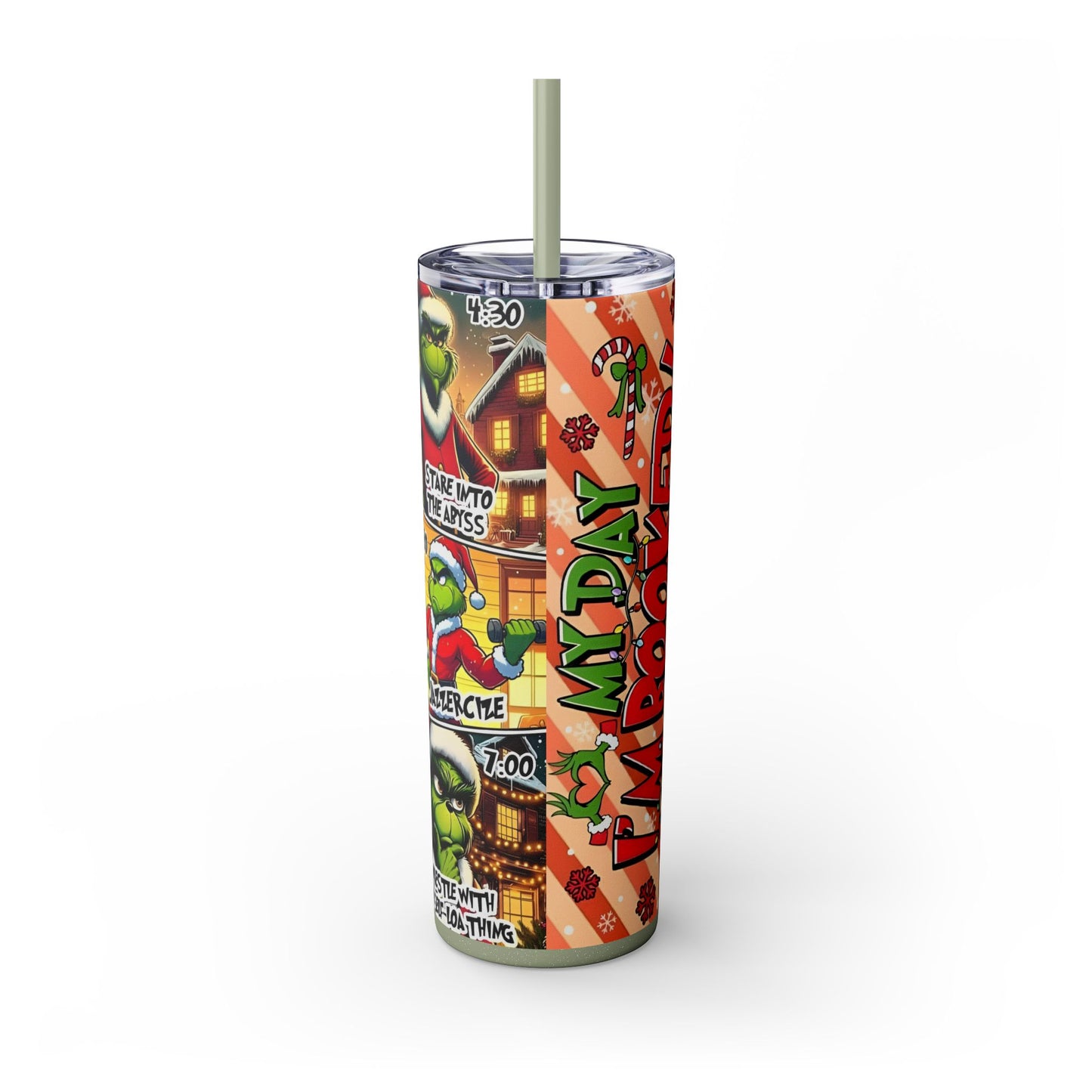 Skinny Tumbler with Straw, 20oz Printify