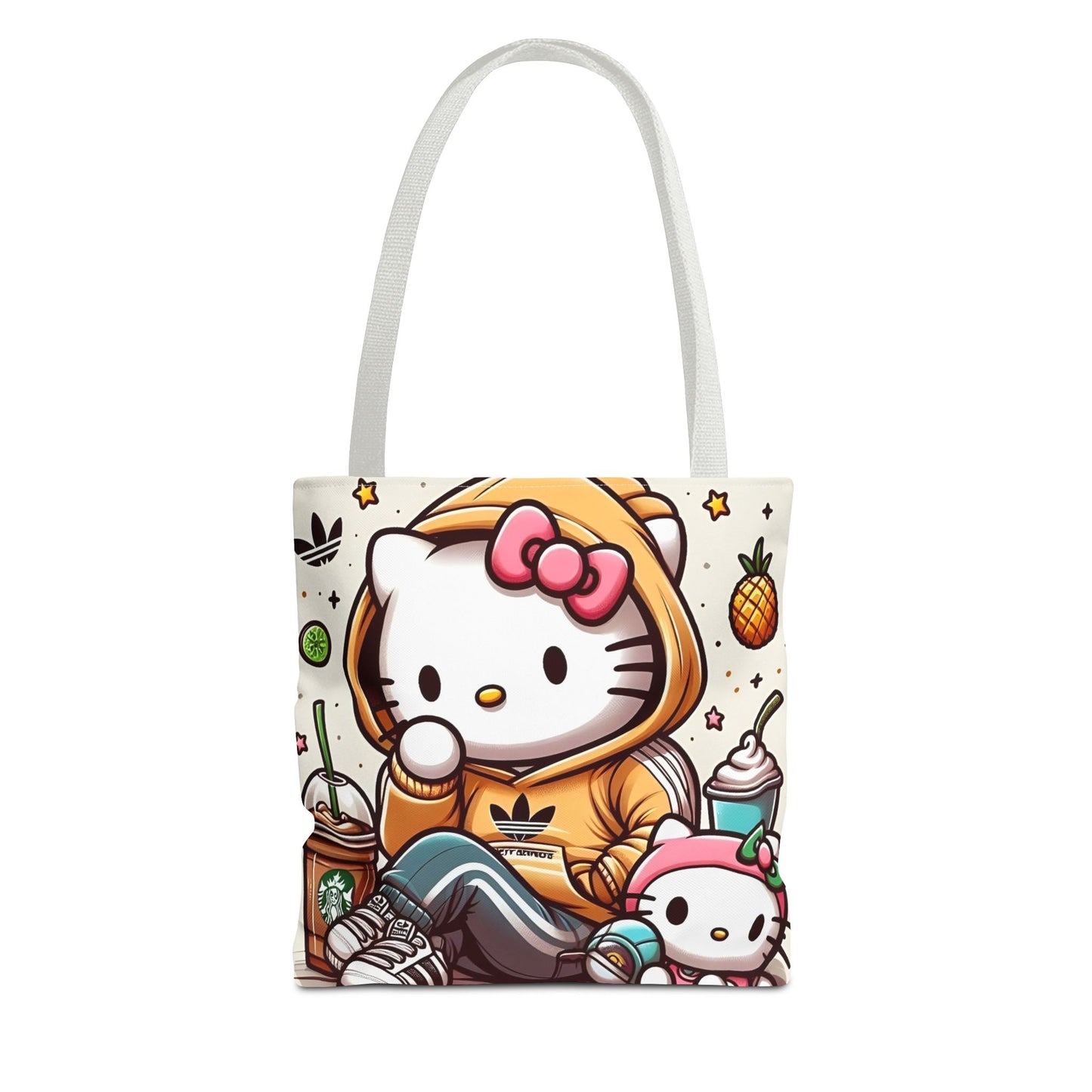 Ms. KITTY Adorable Anime-Inspired Tote Bag | Stylish and Cute Accessory Printify