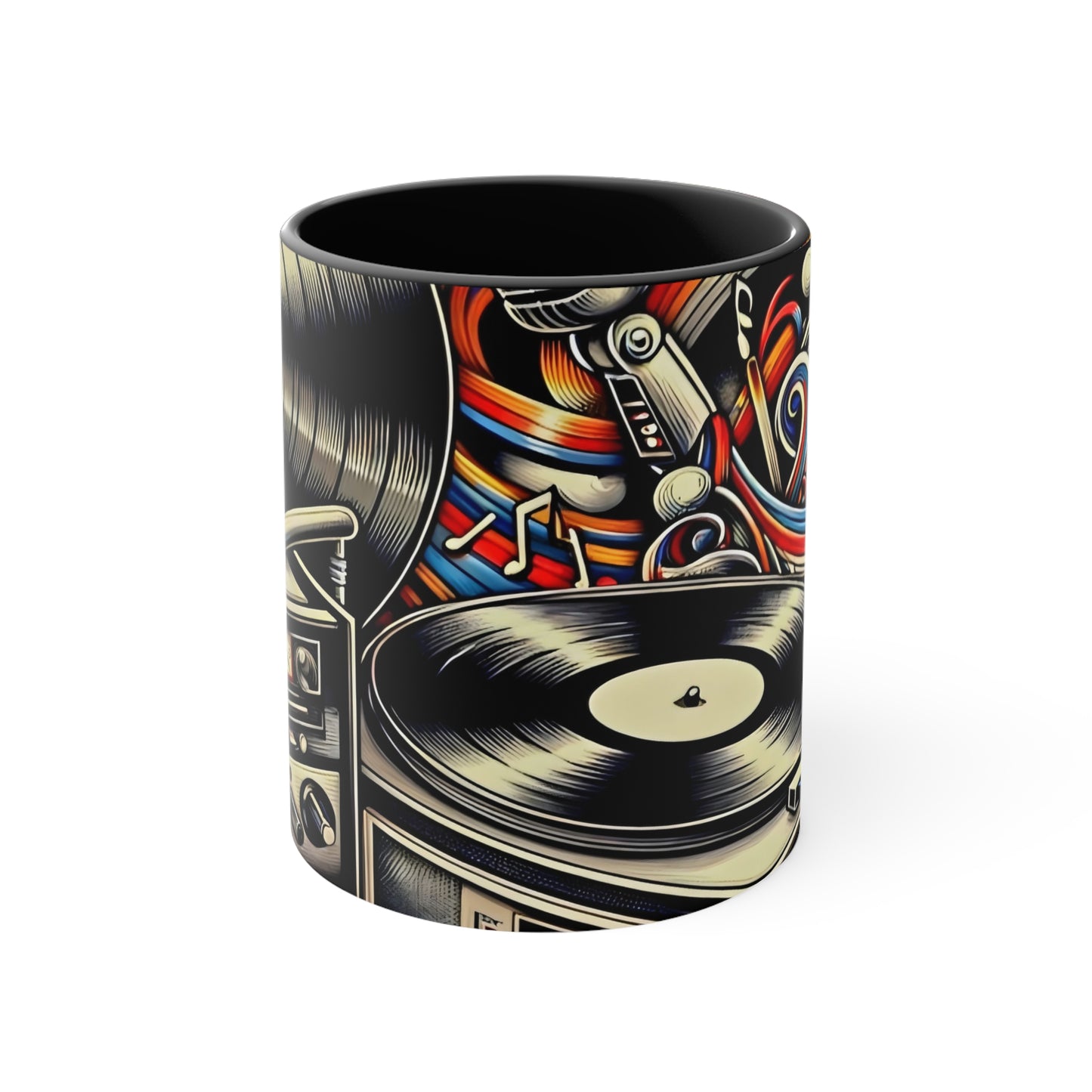 RECORD NOSTALGIC ACCENT MUG Printify