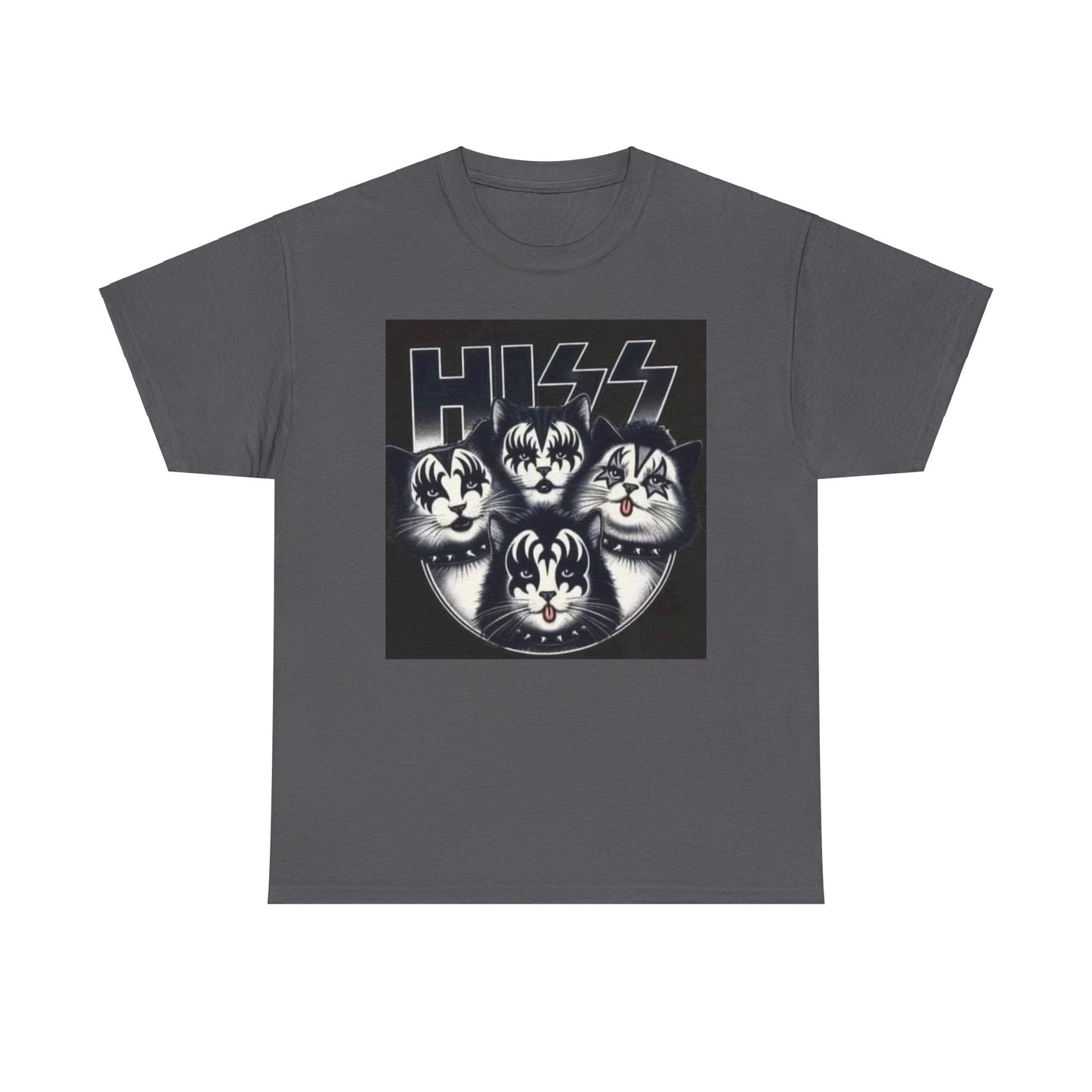 HISS C - Unisex Heavy Cotton Tee - Rock n Royalty Designs