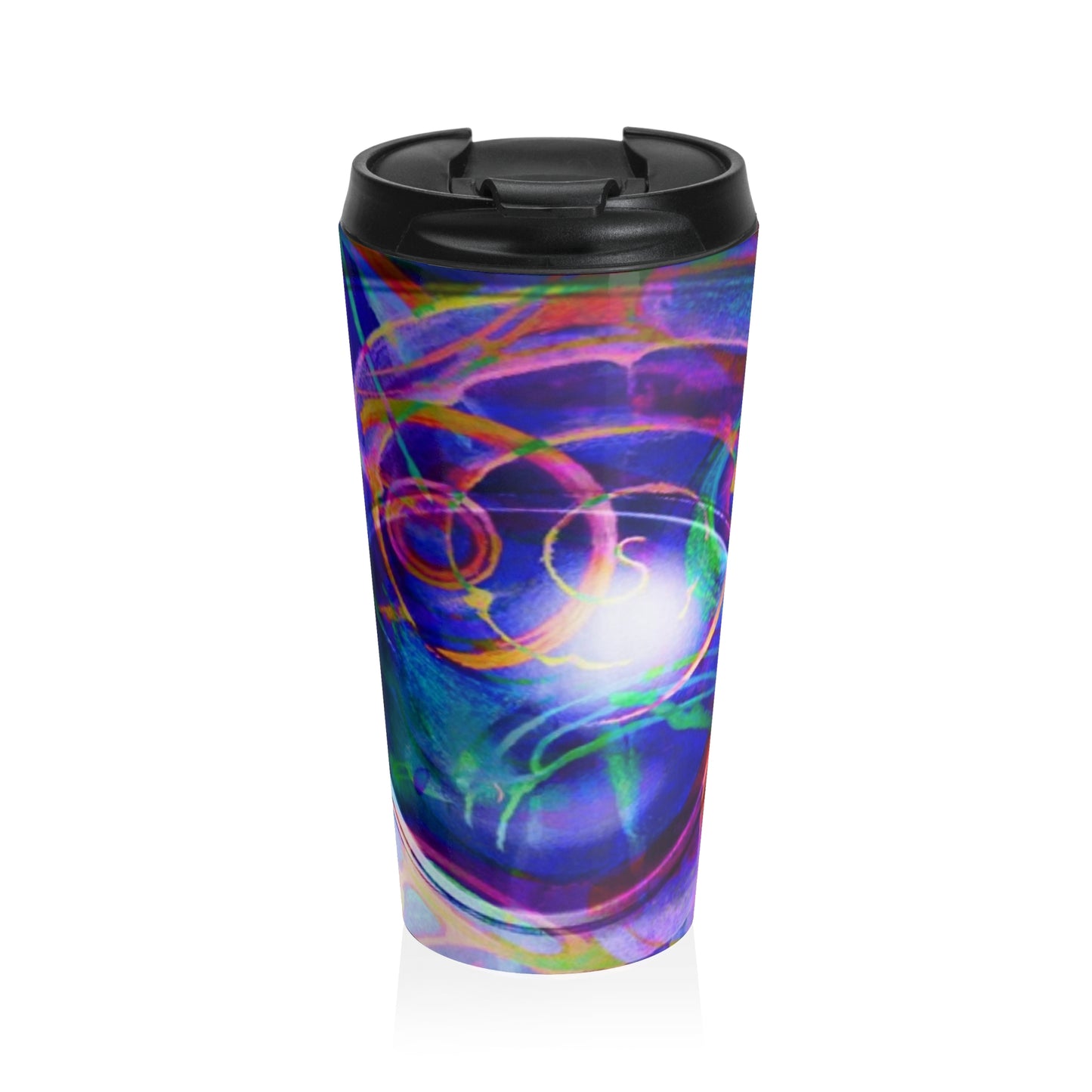 Color Design - Stainless Steel Travel Mug - Rock n Royalty Designs