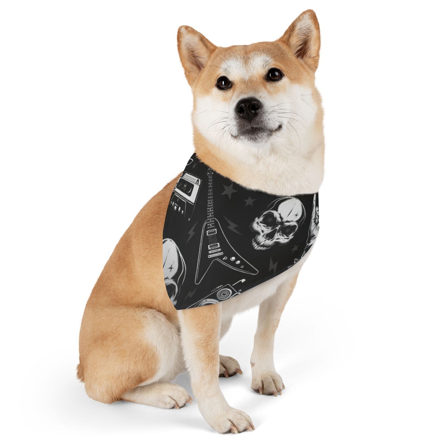 Rocker - Pet Bandana Collar - Rock n Royalty Designs