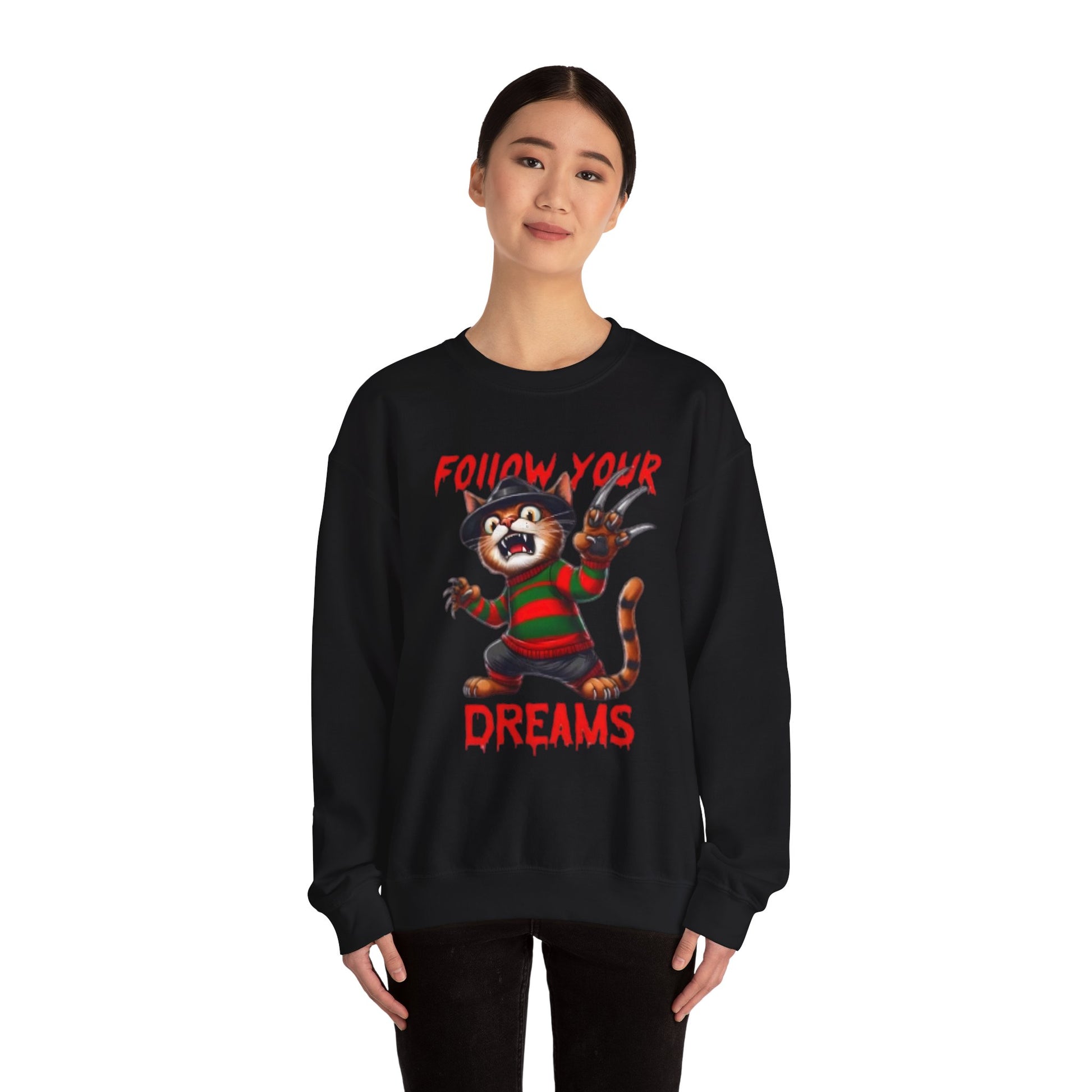 Freddy Inspired Sweatshirt - Follow your Dreams Printify