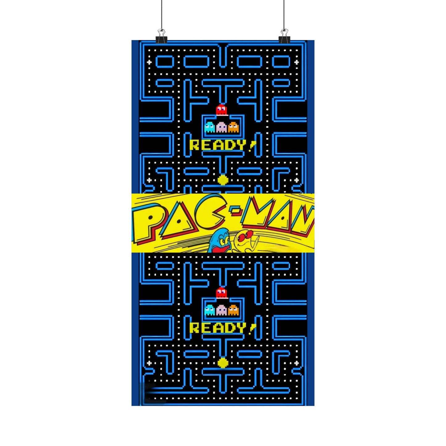 Old School PAC-MAN - Matte Vertical Posters - Rock n Royalty Designs