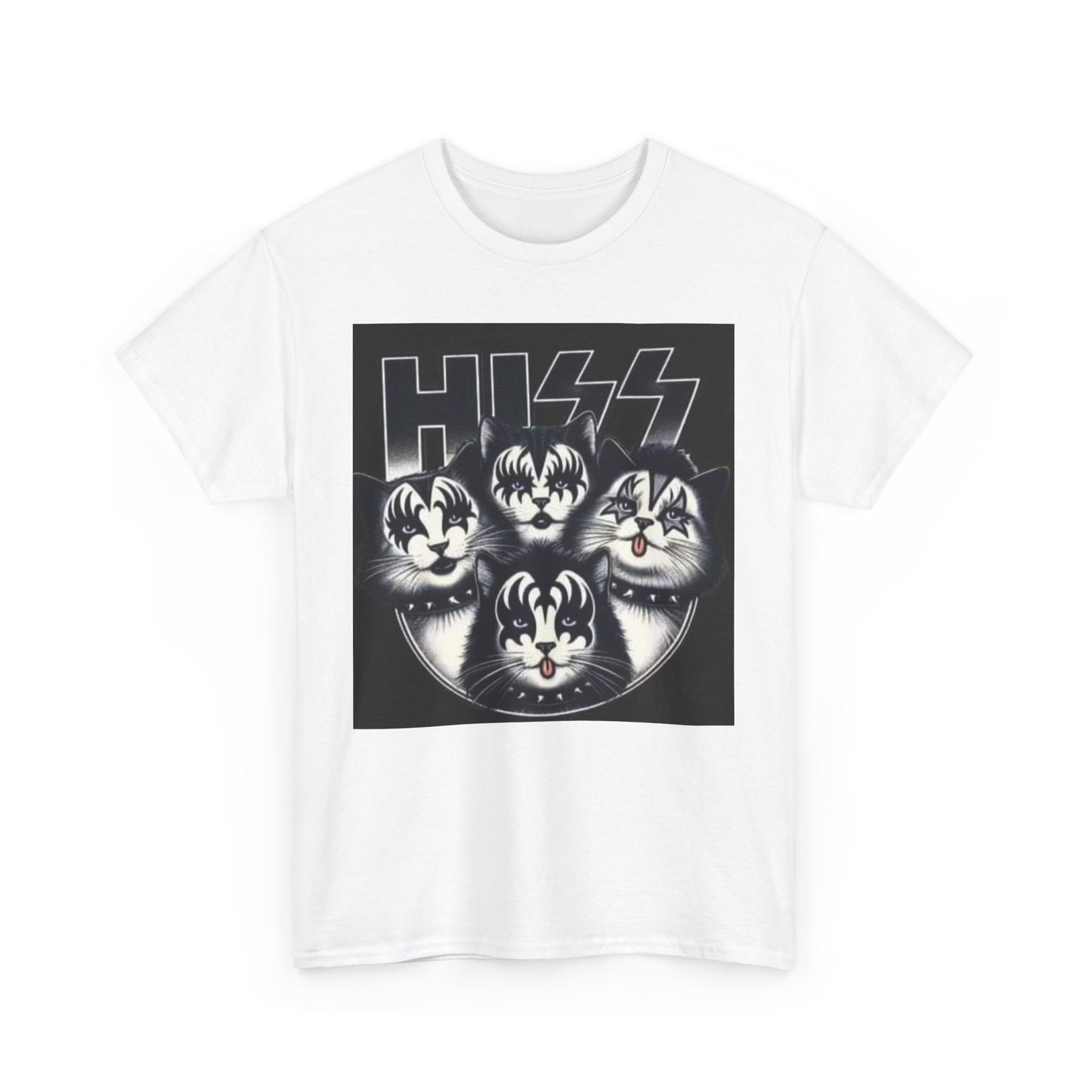 HISS C - Unisex Heavy Cotton Tee - Rock n Royalty Designs