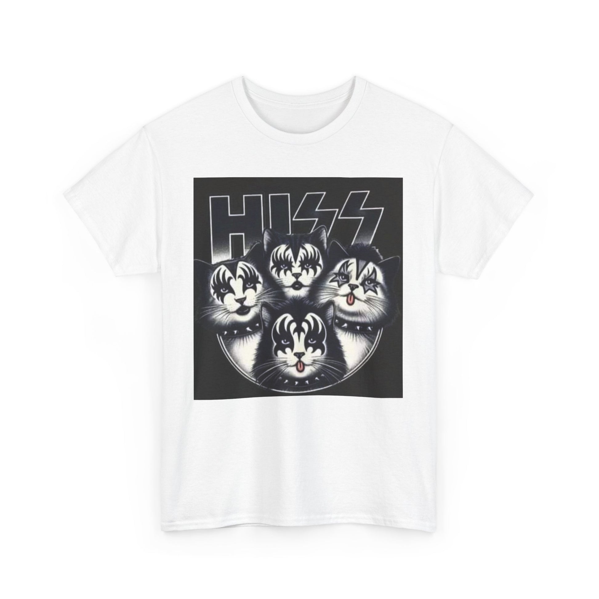 HISS C - Unisex Heavy Cotton Tee - Rock n Royalty Designs