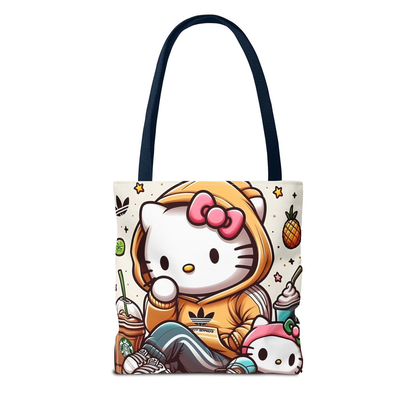 Ms. KITTY Adorable Anime-Inspired Tote Bag | Stylish and Cute Accessory Printify