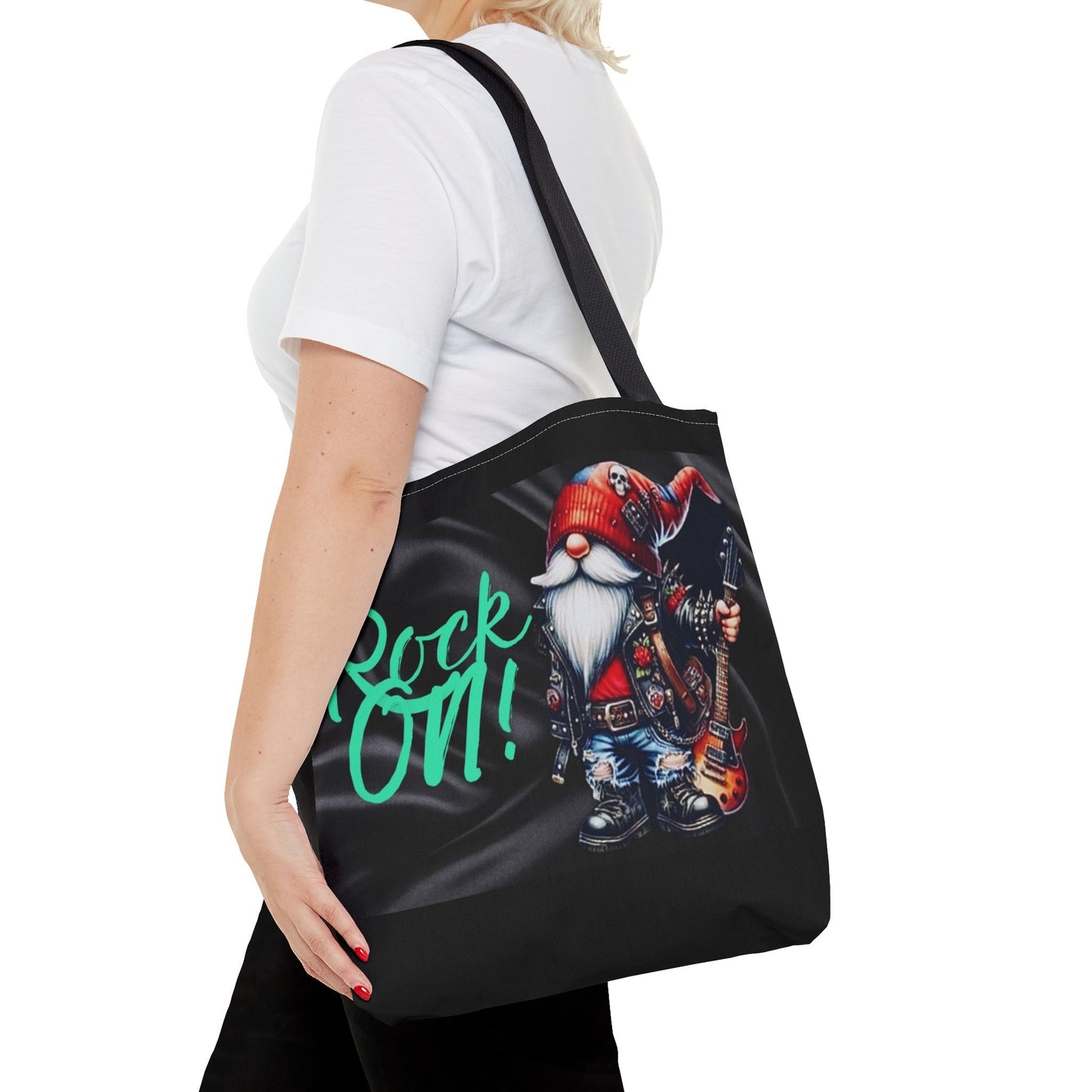 ROCK Gnome Tote Bag Printify