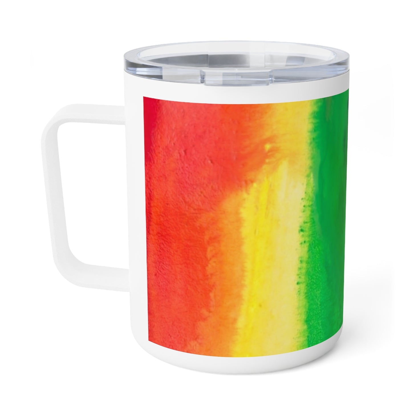 Colorful Rainbow - Insulated Coffee Mug, 10oz - Rock n Royalty Designs