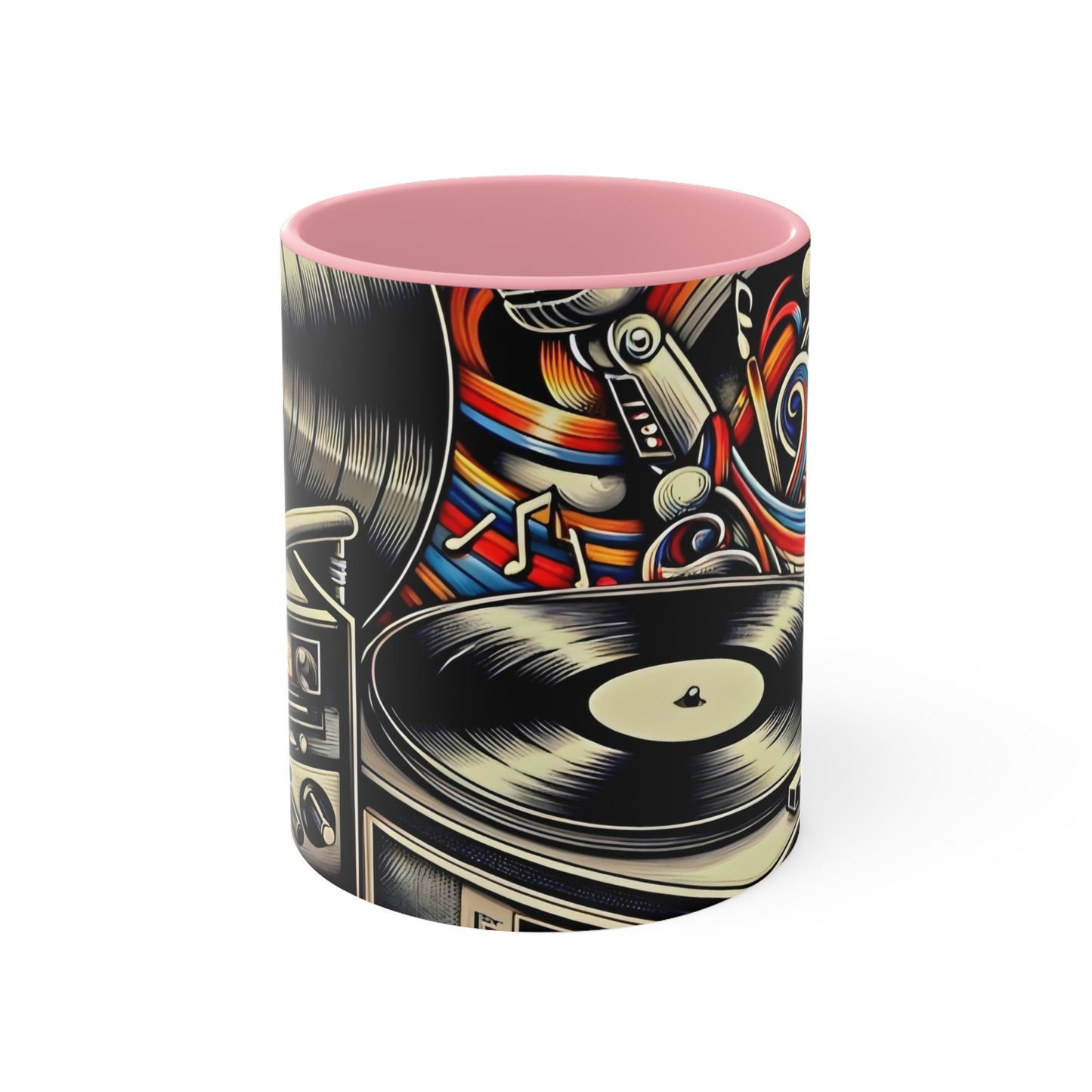 RECORD NOSTALGIC ACCENT MUG Printify