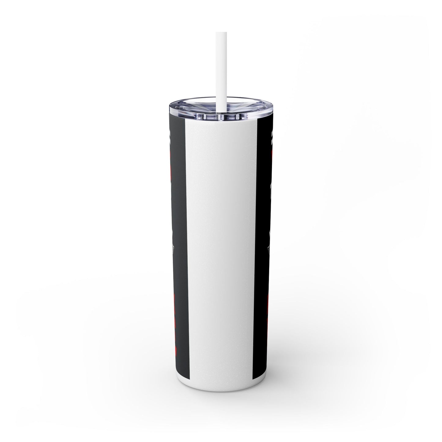 RACING -Skinny Tumbler with Straw, 20oz Printify