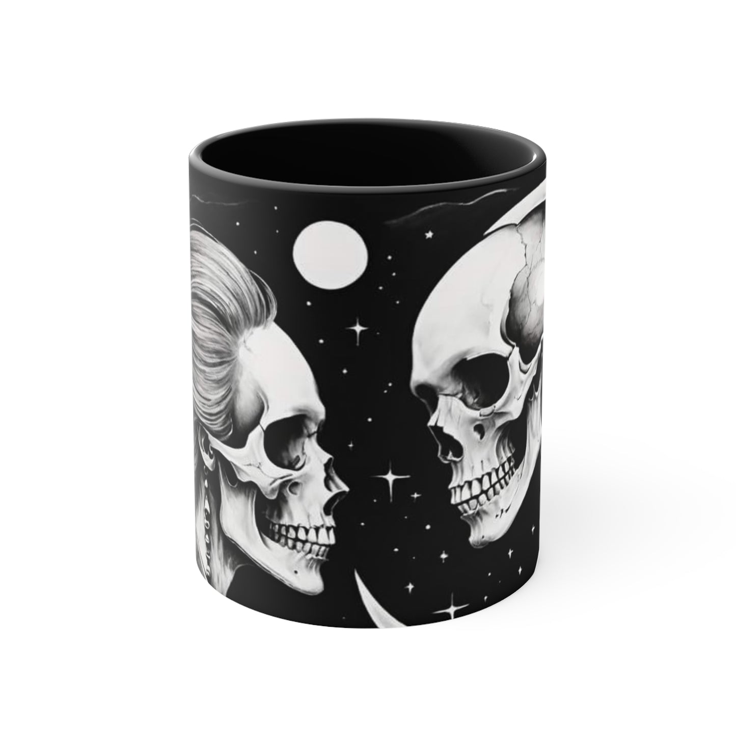 Skulky Love - Accent Mugs - Rock n Royalty Designs