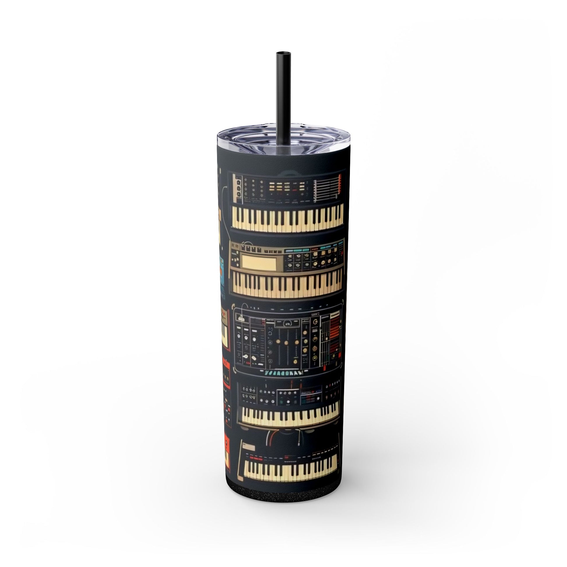 The key boards - Skinny Tumbler with Straw, 20oz Printify