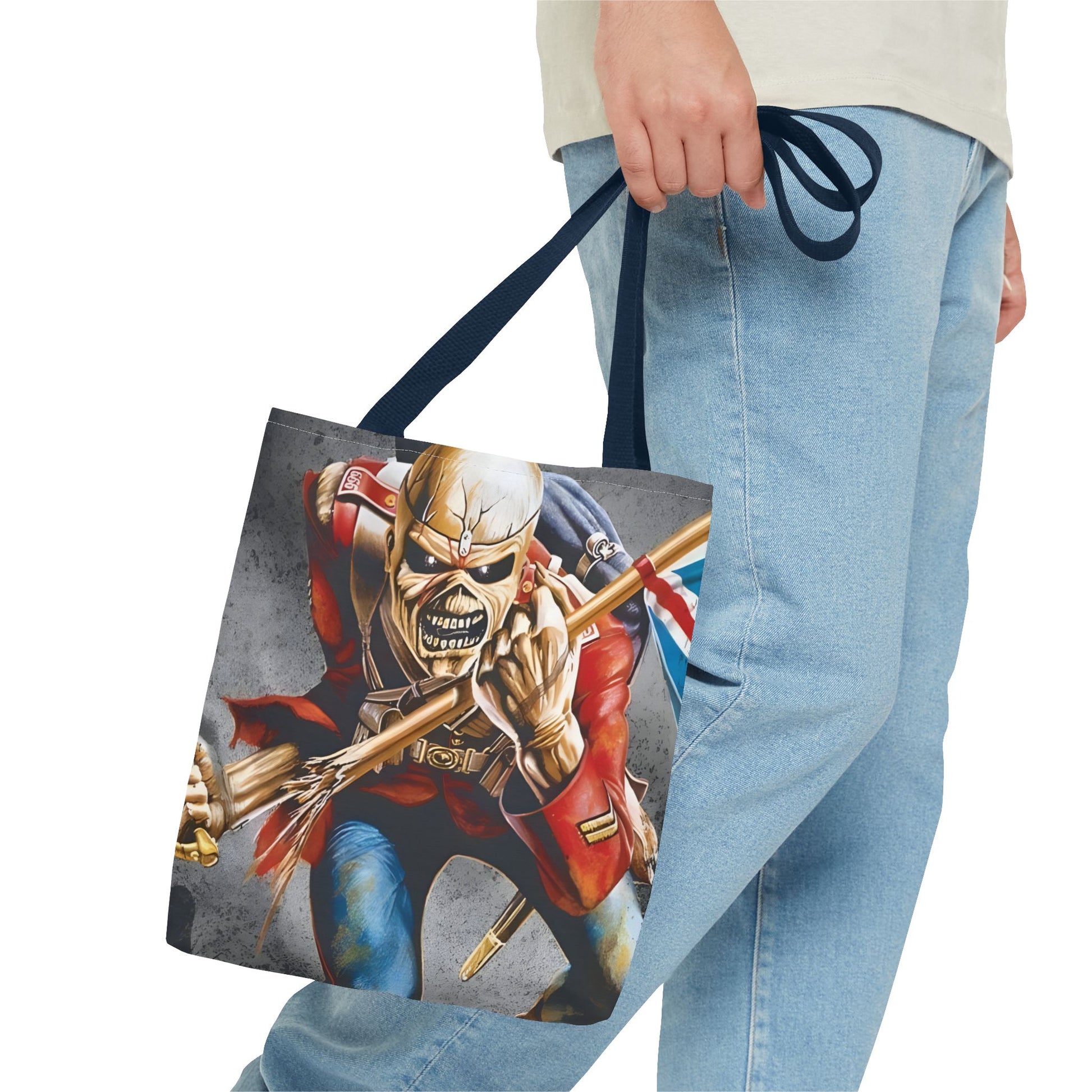 Iron Maiden - Run to the Hills - Tote Bag (AOP) - Rock n Royalty Designs