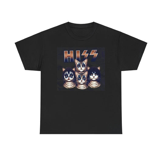 HISS E - Unisex Heavy Cotton Tee - Rock n Royalty Designs