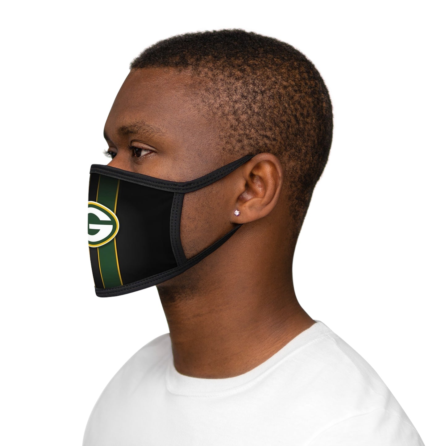 GREEN BAY PACKERS - Mixed-Fabric Face Mask Printify