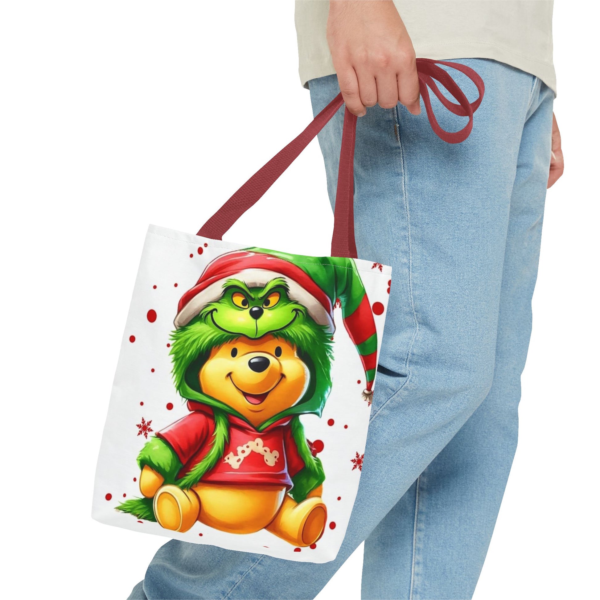 Winnie & Grinch - Dbl Sided- Tote Printify