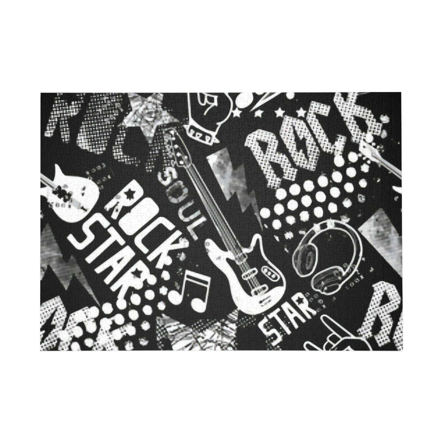 Rock On Puzzle (96, 252, 500, 1000-Piece) Printify