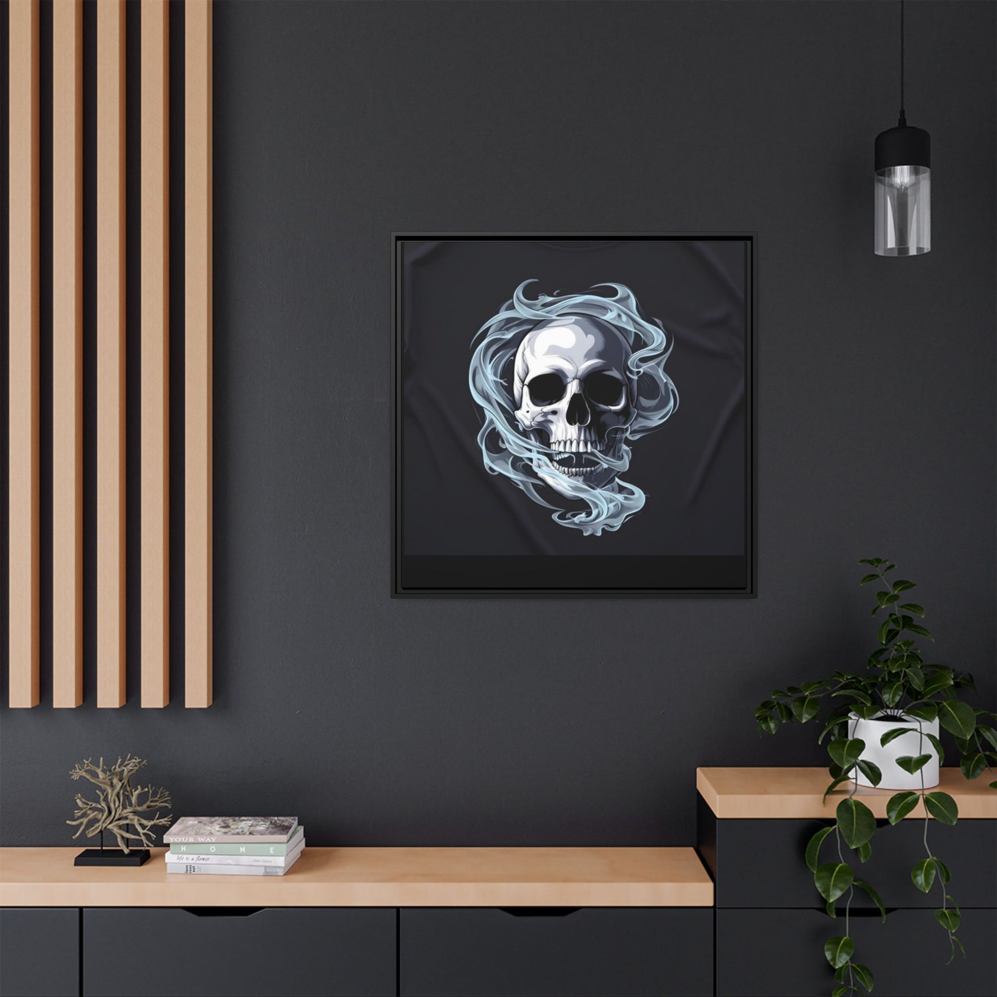 SKULL ART CORNER COLLECTION - 1 of 4 - Limited Edition-  Wall Art Printify