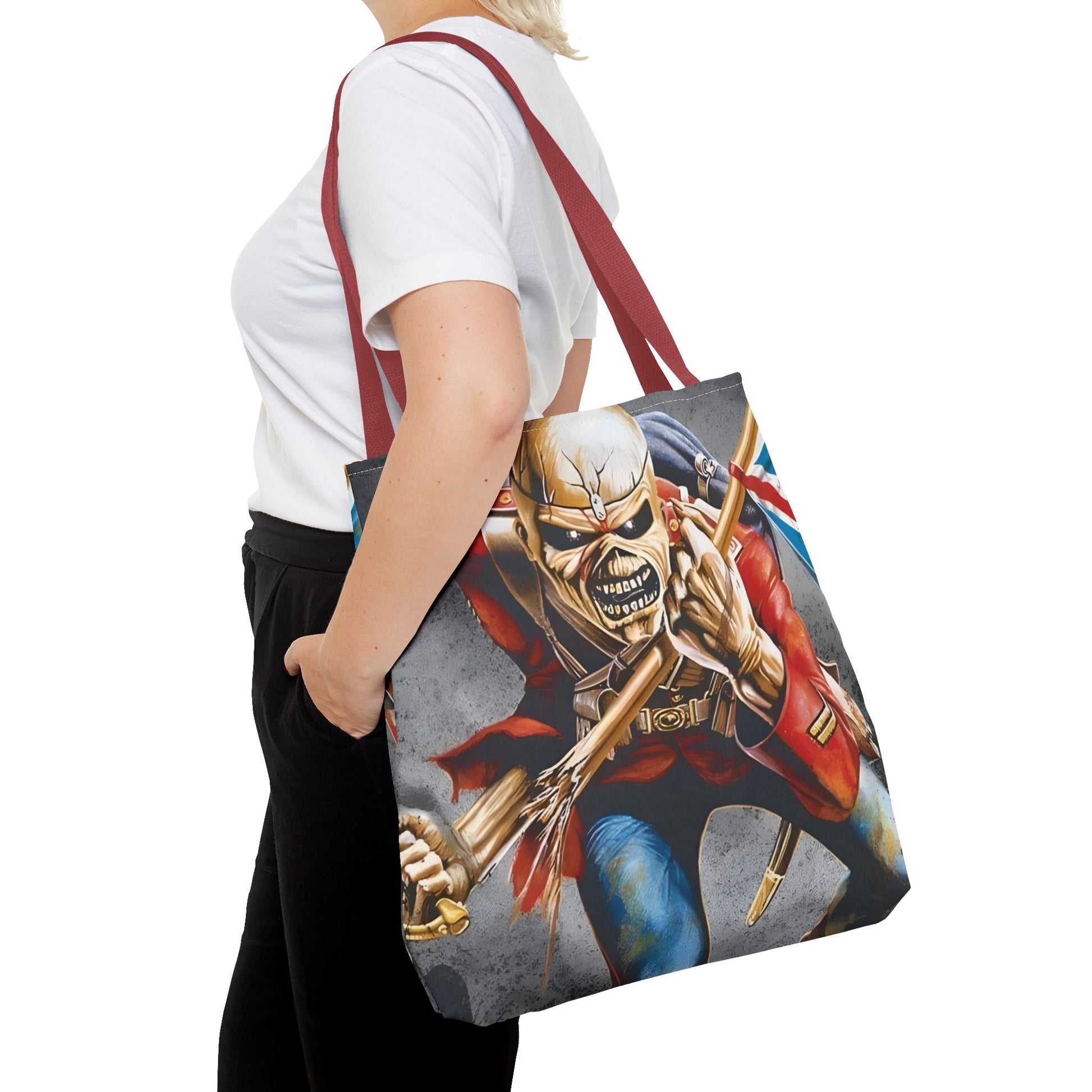 Iron Maiden - Run to the Hills - Tote Bag (AOP) - Rock n Royalty Designs