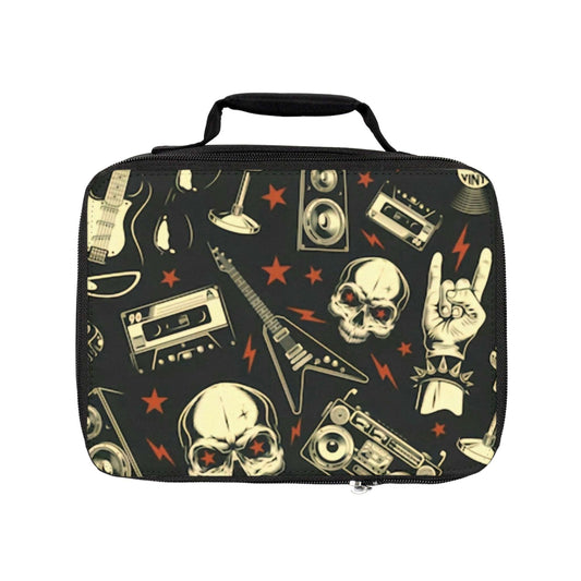 Black Rock n Roll Lunch Bag - Rock n Royalty Designs